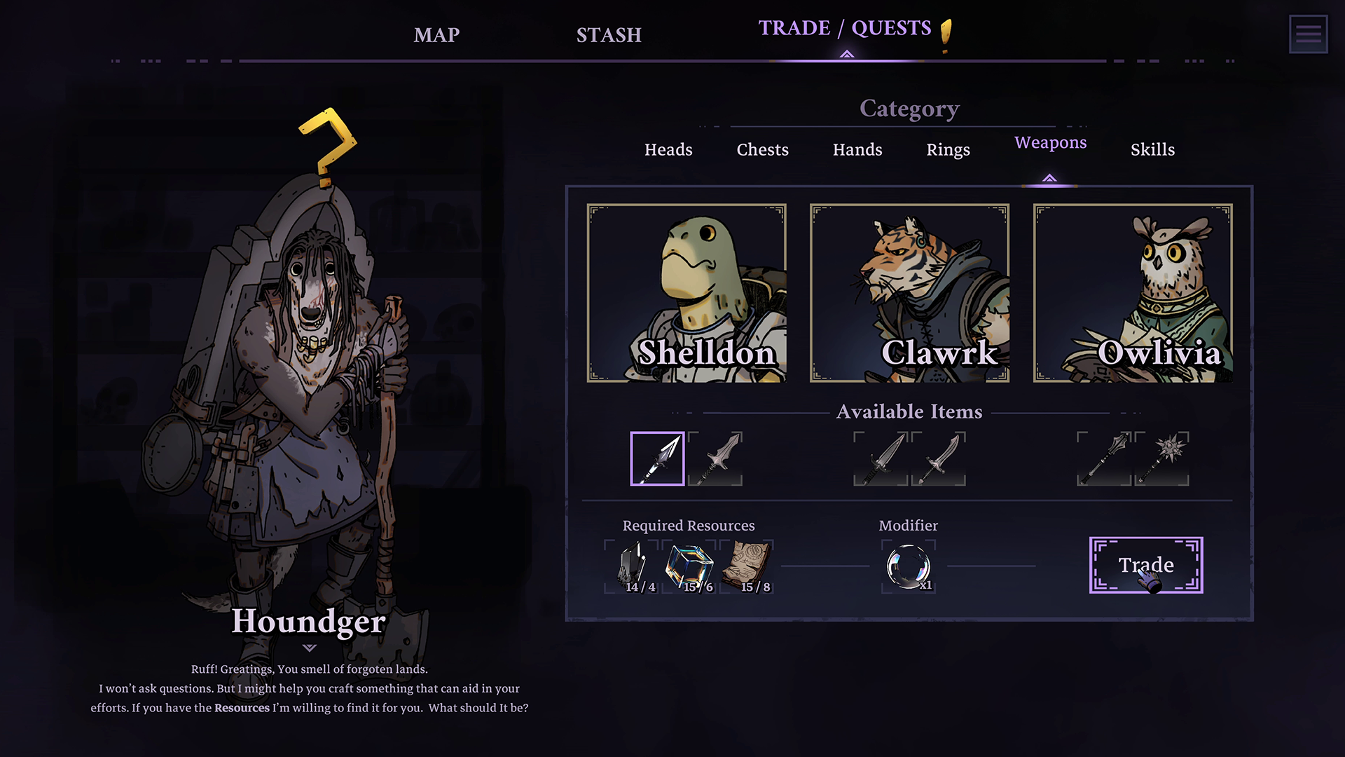 Skills &amp; Raids