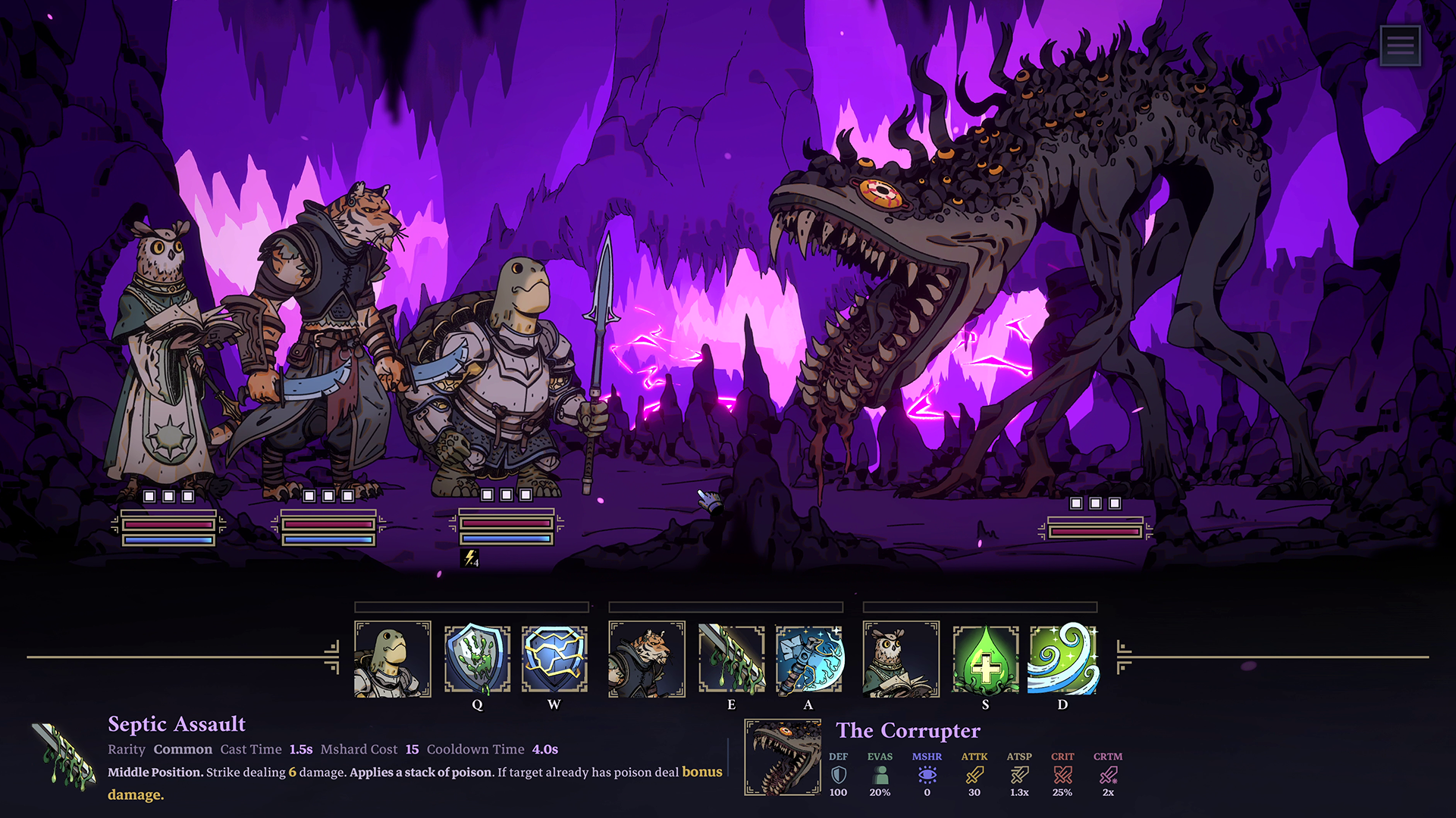 Skills &amp; Raids