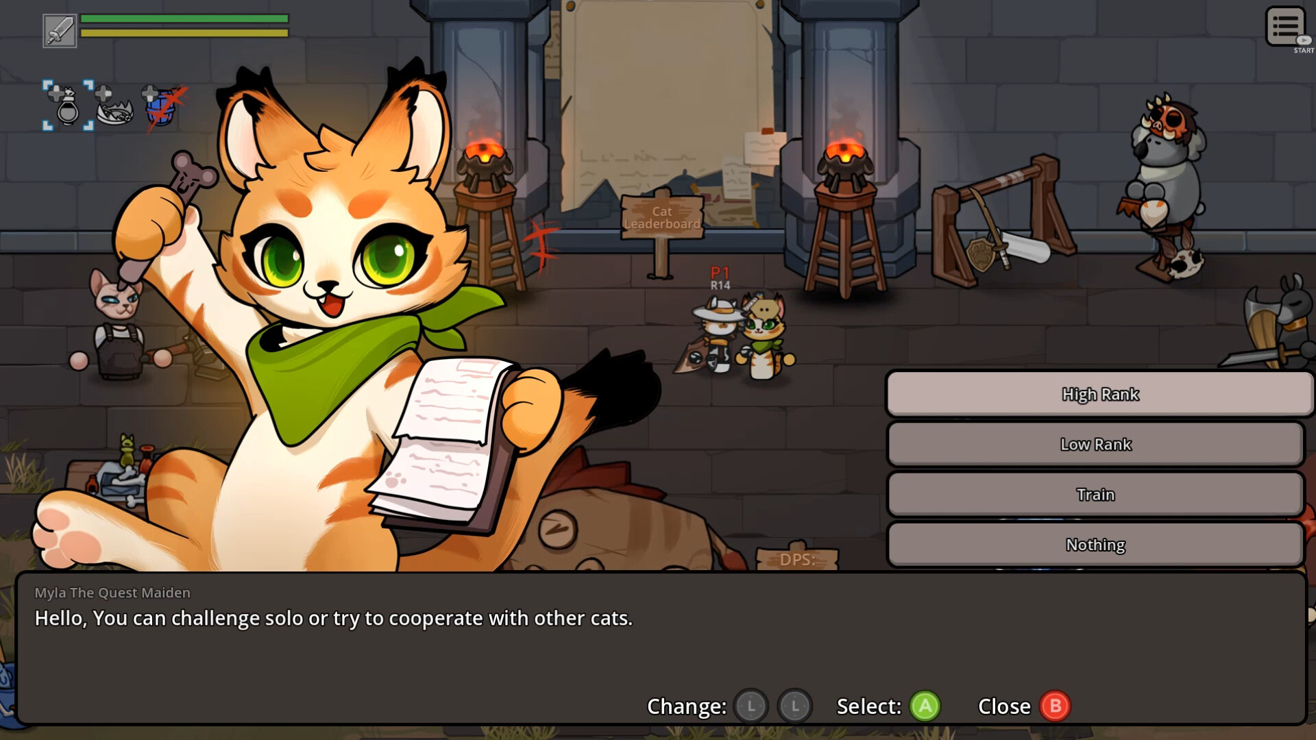Cat Gladiator