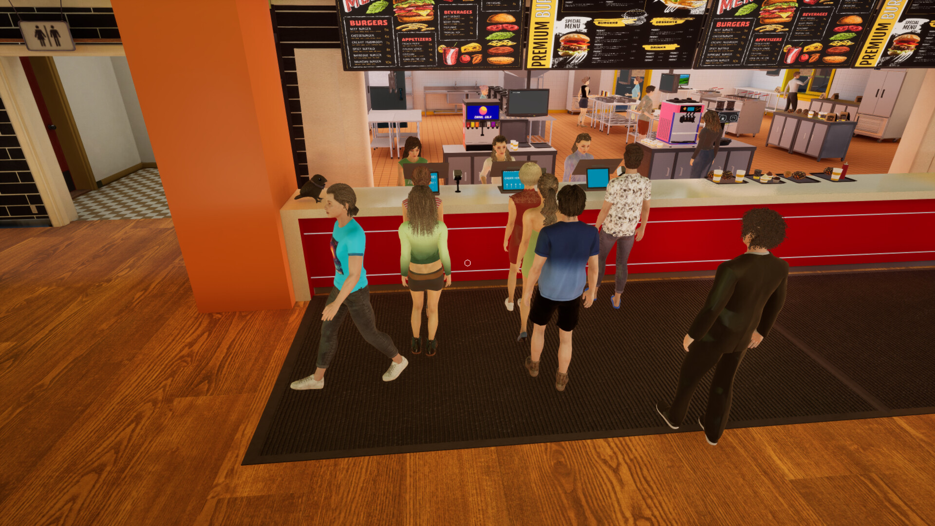 Burger Shift: Team Rush