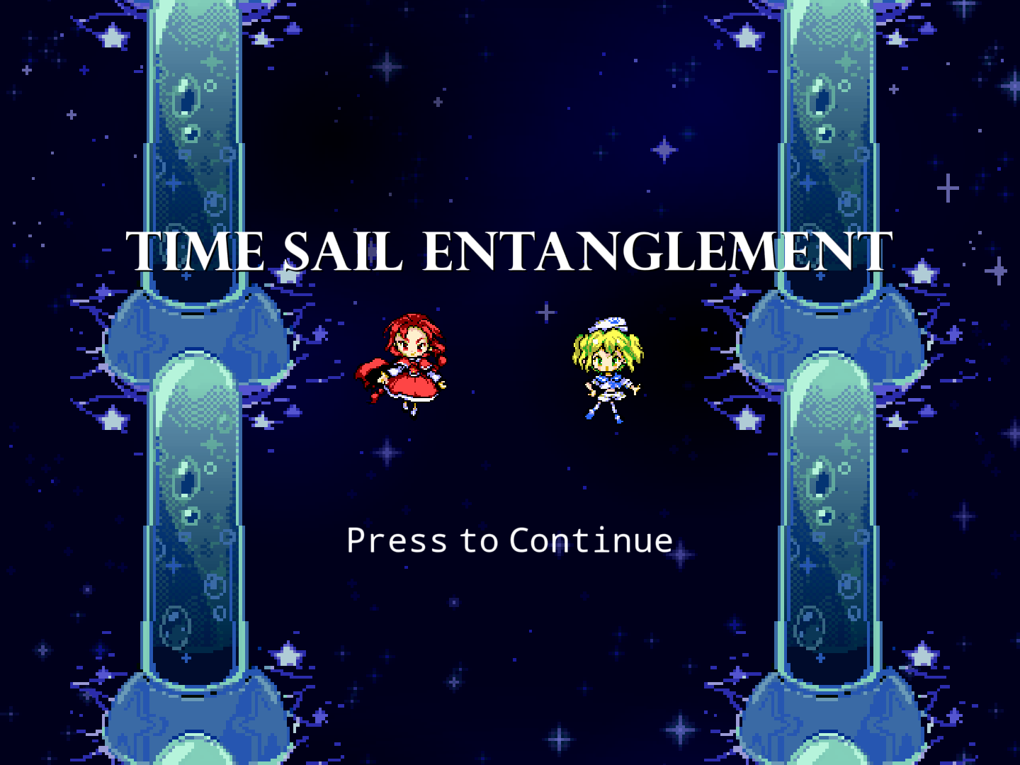 Time Sail Entanglement