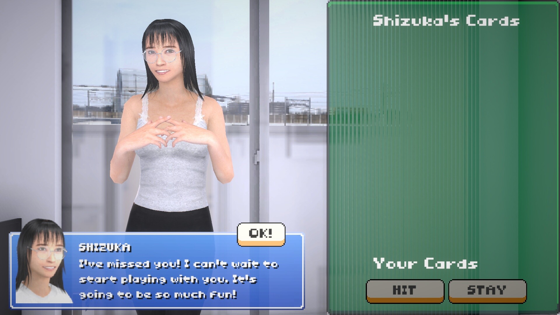 Girlfriend Strip Blackjack