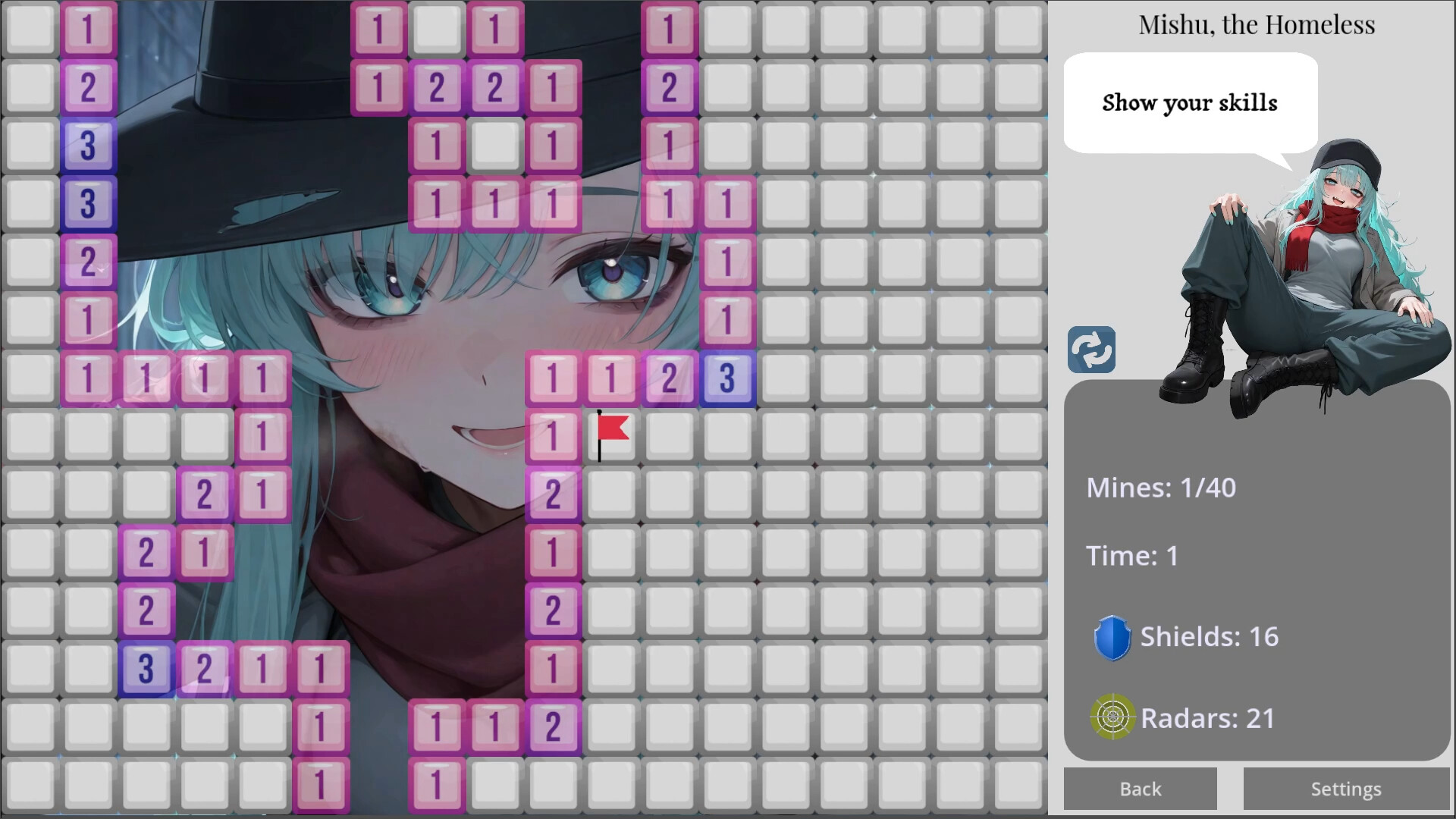 Anime Minesweeper