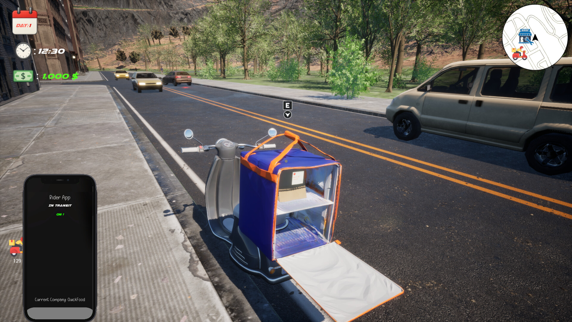 Express Rider Simulator