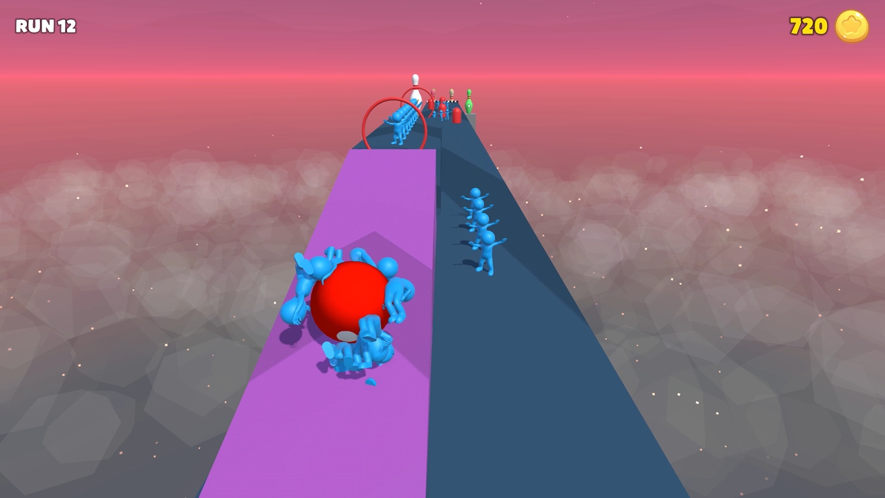 Human Bowling: King Pin