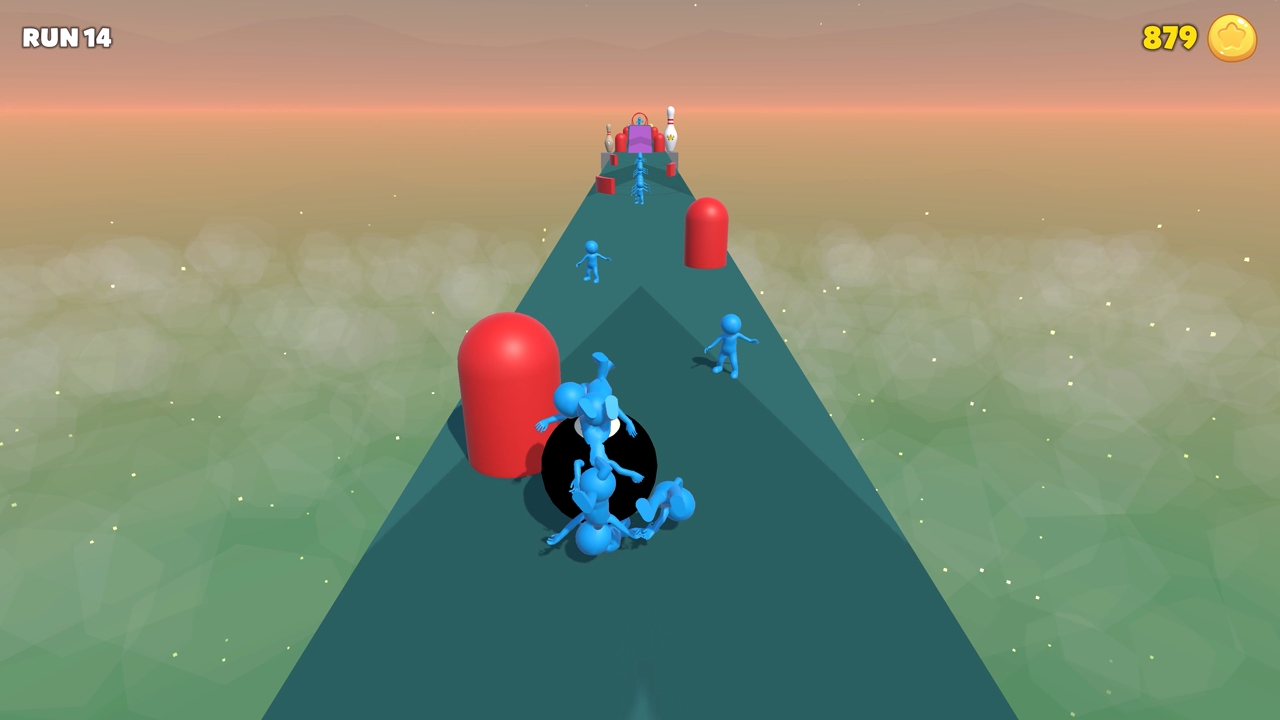 Human Bowling: King Pin