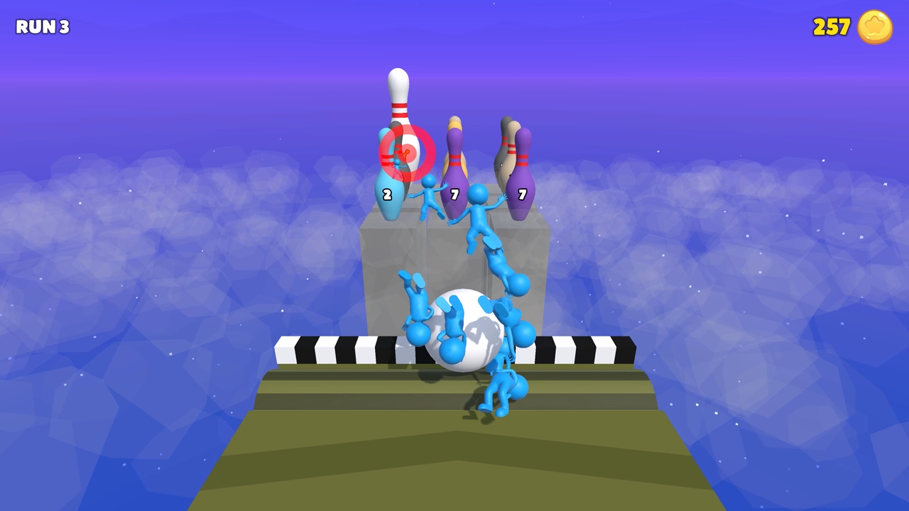 Human Bowling: King Pin