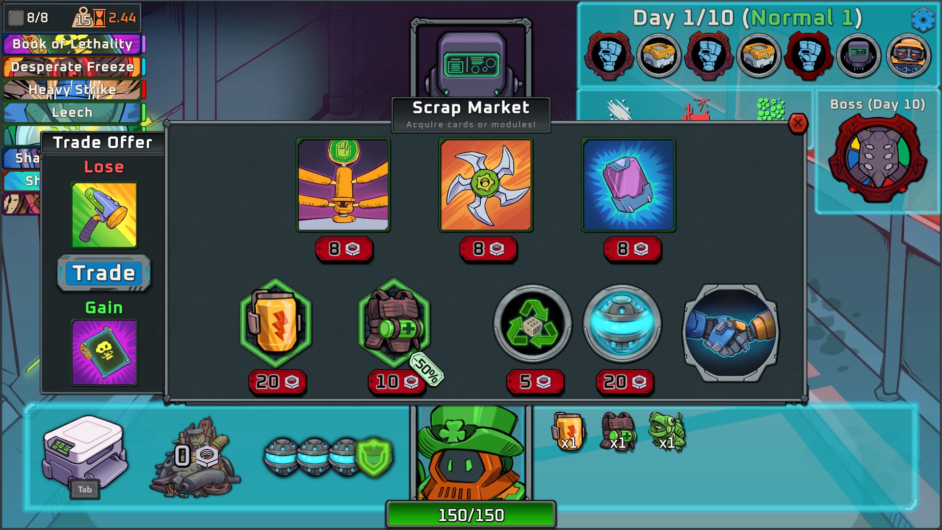 Topdeck Automat
