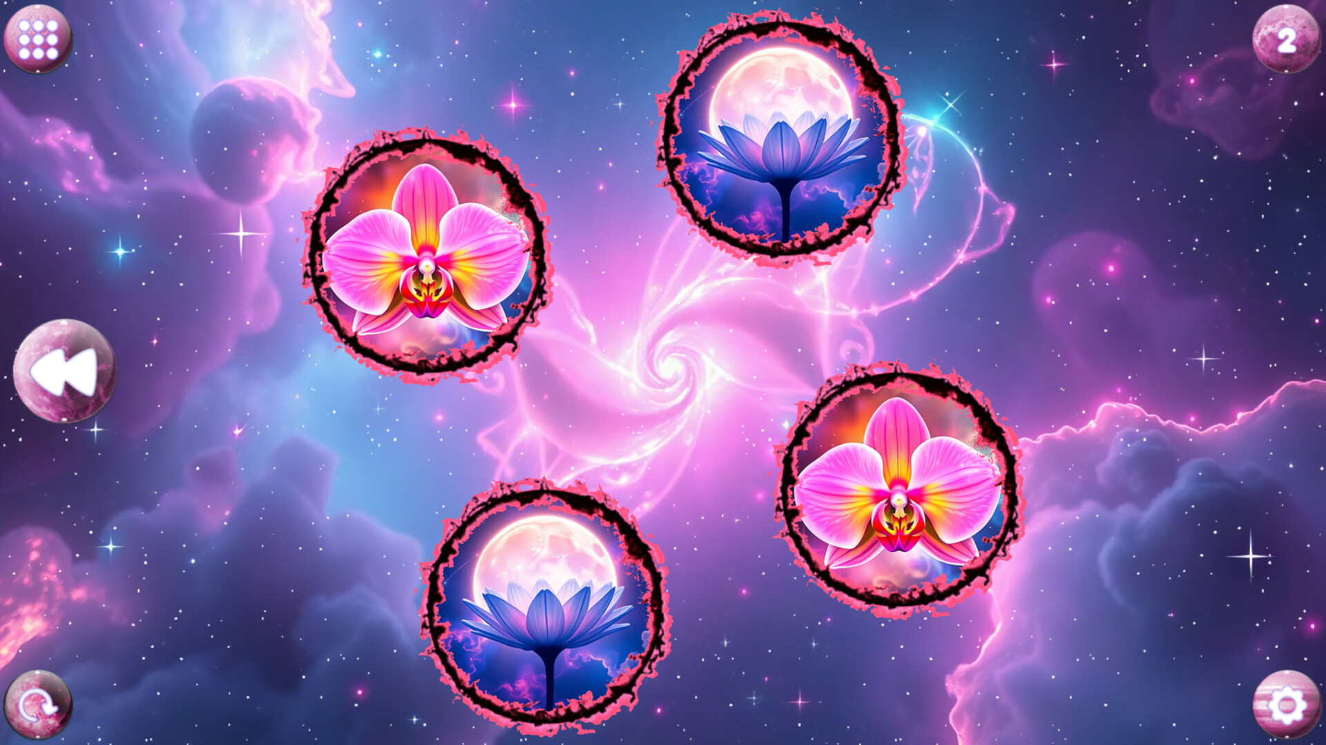 Space Memory: Flowers