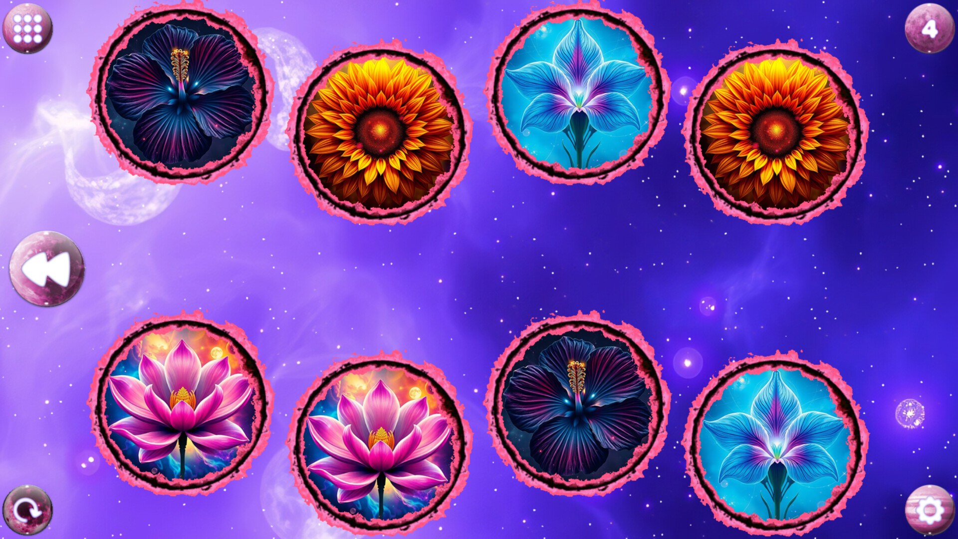 Space Memory: Flowers