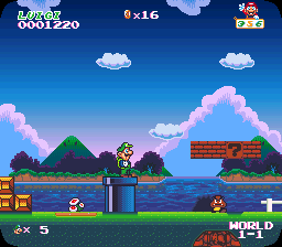 Pasta La Vista Super Mario Bros.