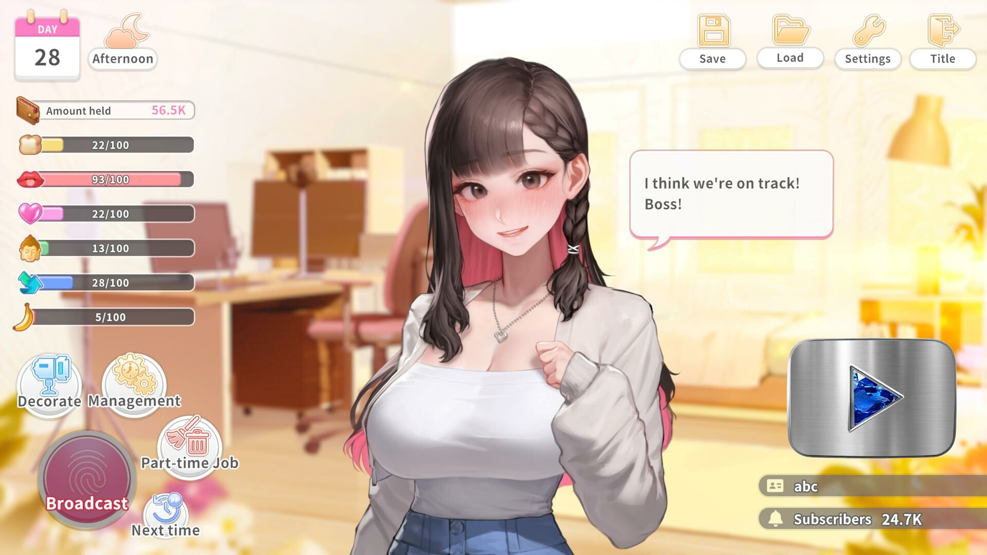 Streaming On! VTuber Training