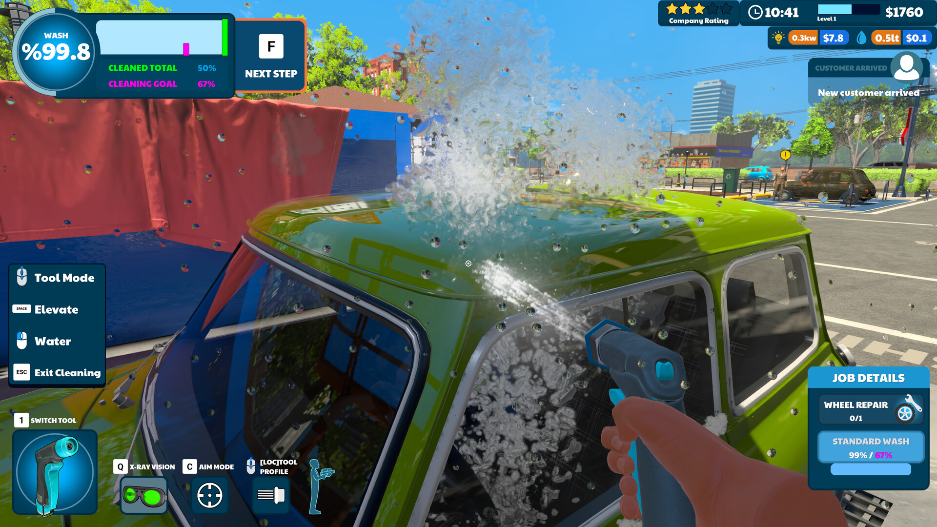 Express Car Wash Simulator