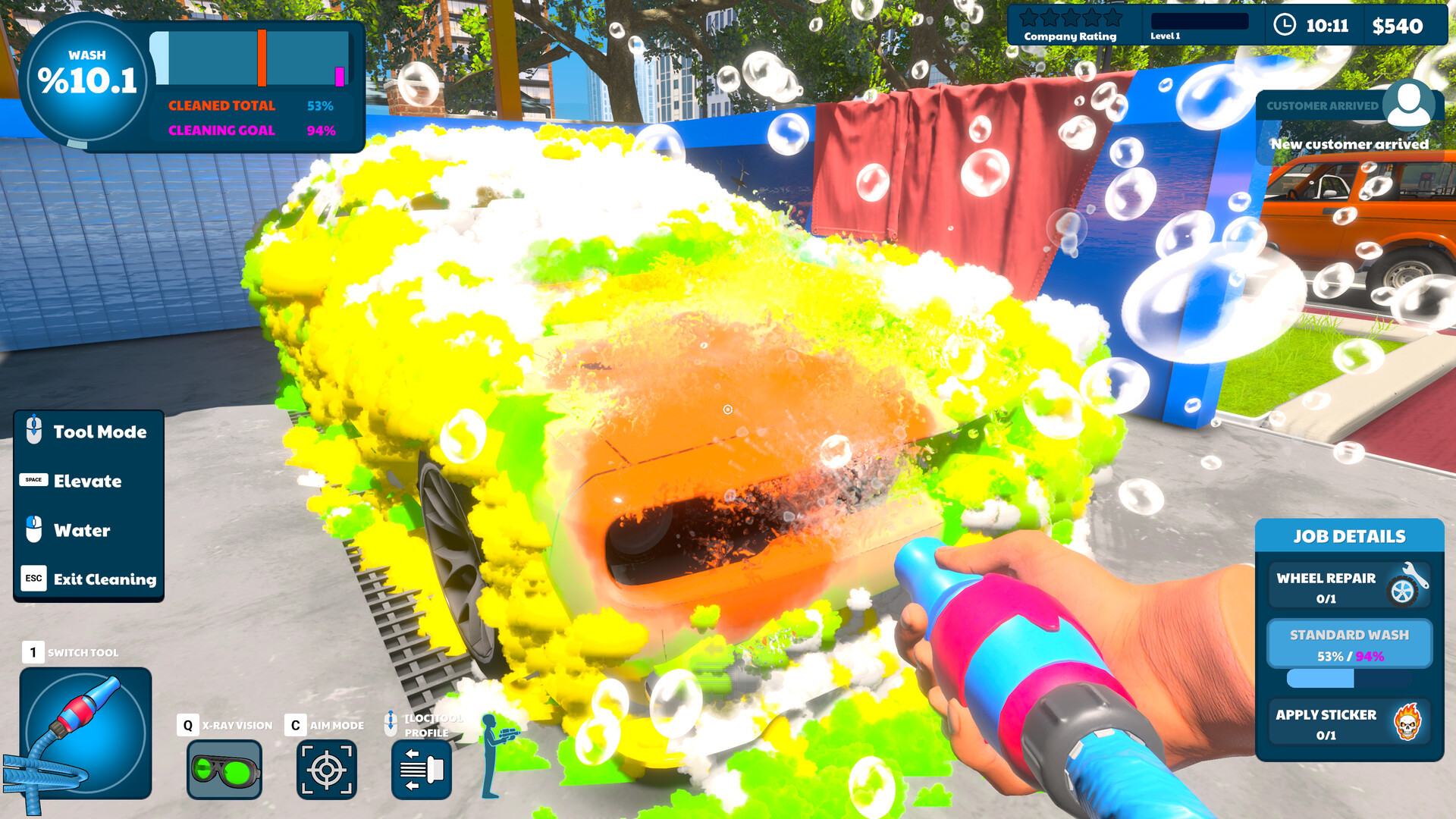 Express Car Wash Simulator