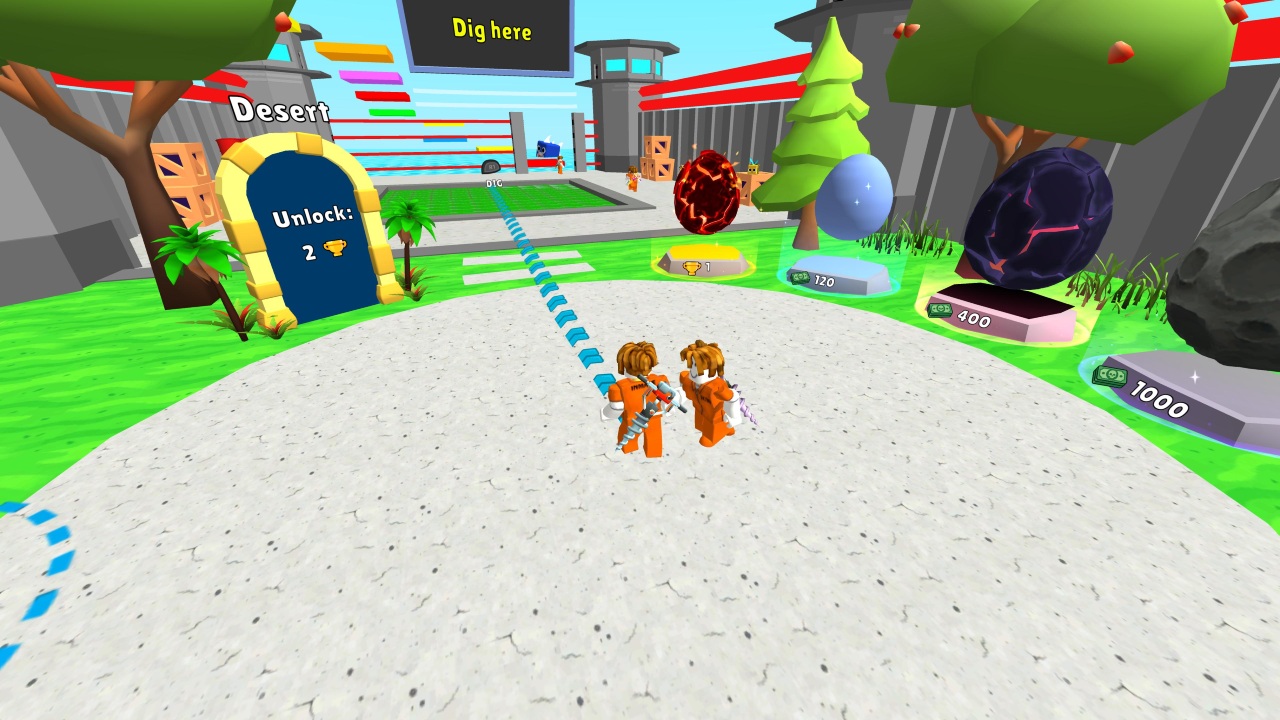 Dig to Escape: Obby