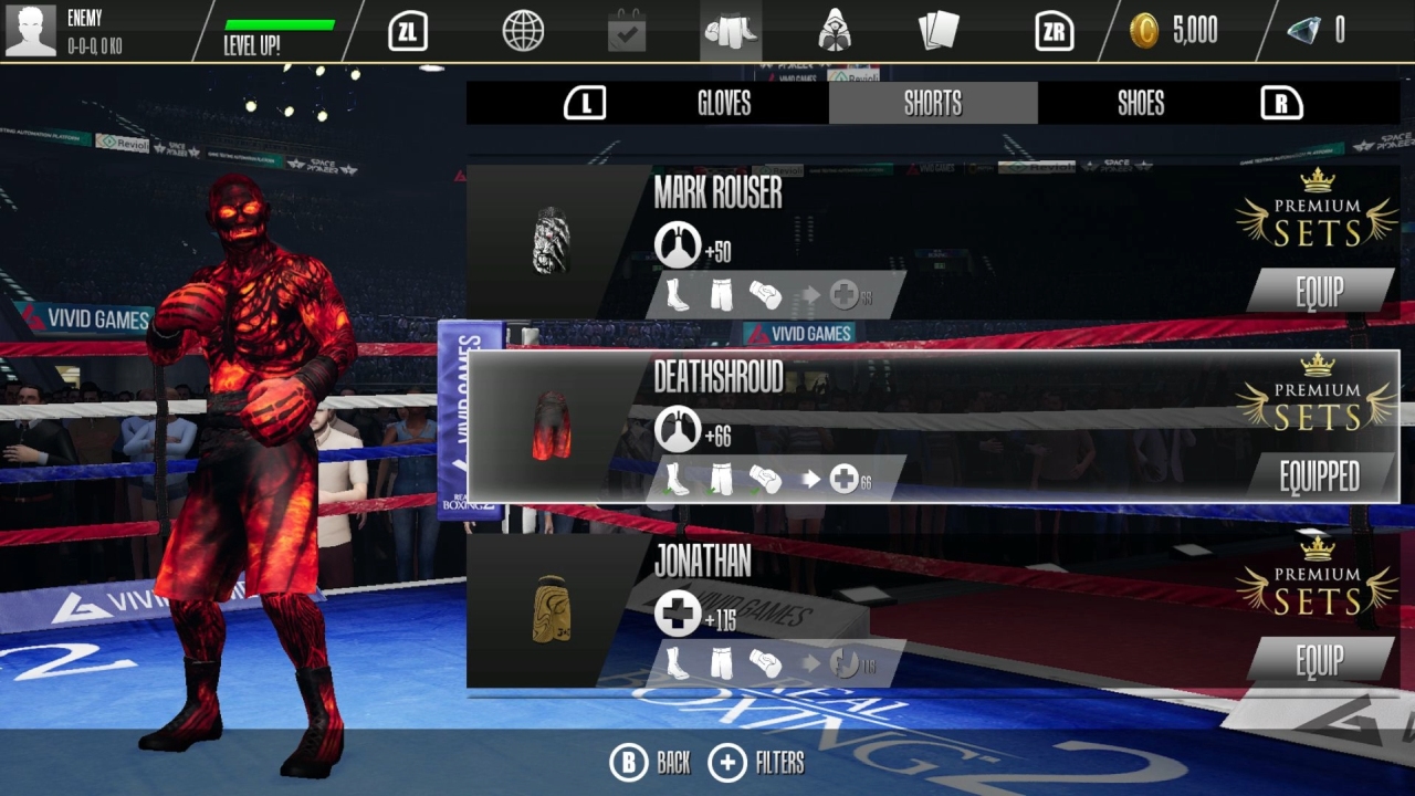 Real Boxing 2: Remastered – DeathShroud DLC