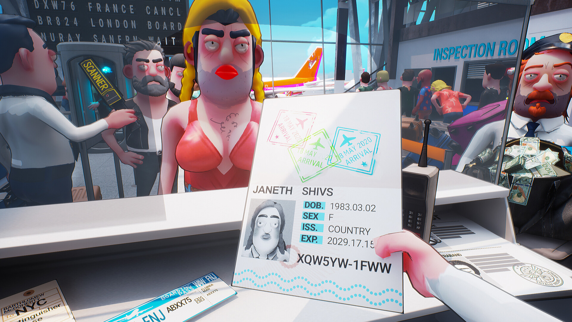 Totally Secure Airport