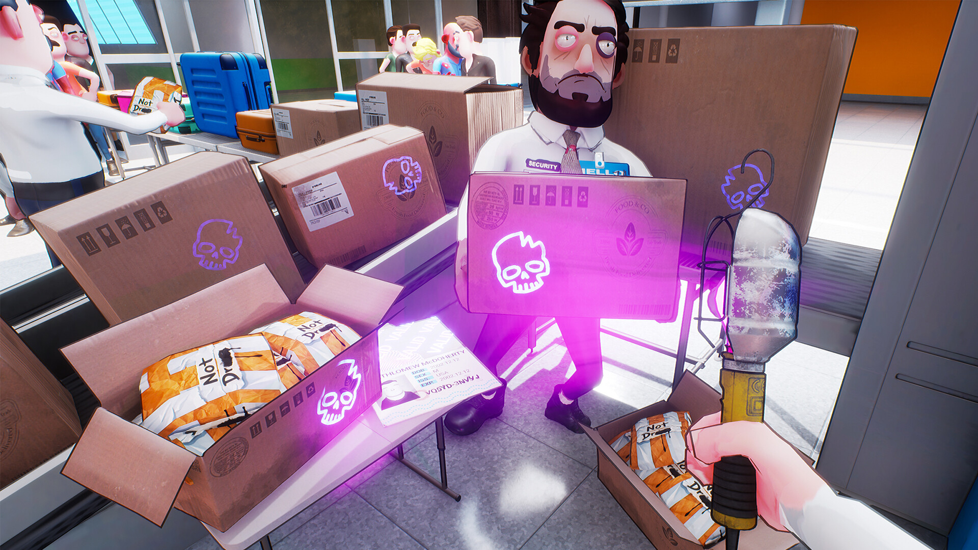 Totally Secure Airport