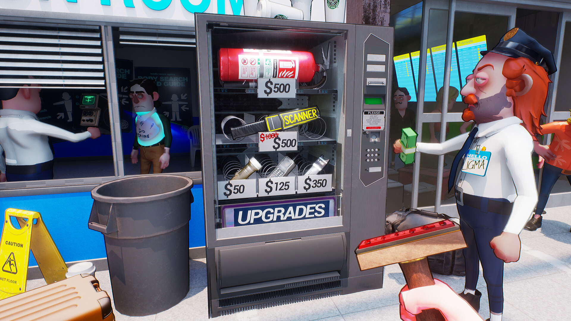 Totally Secure Airport