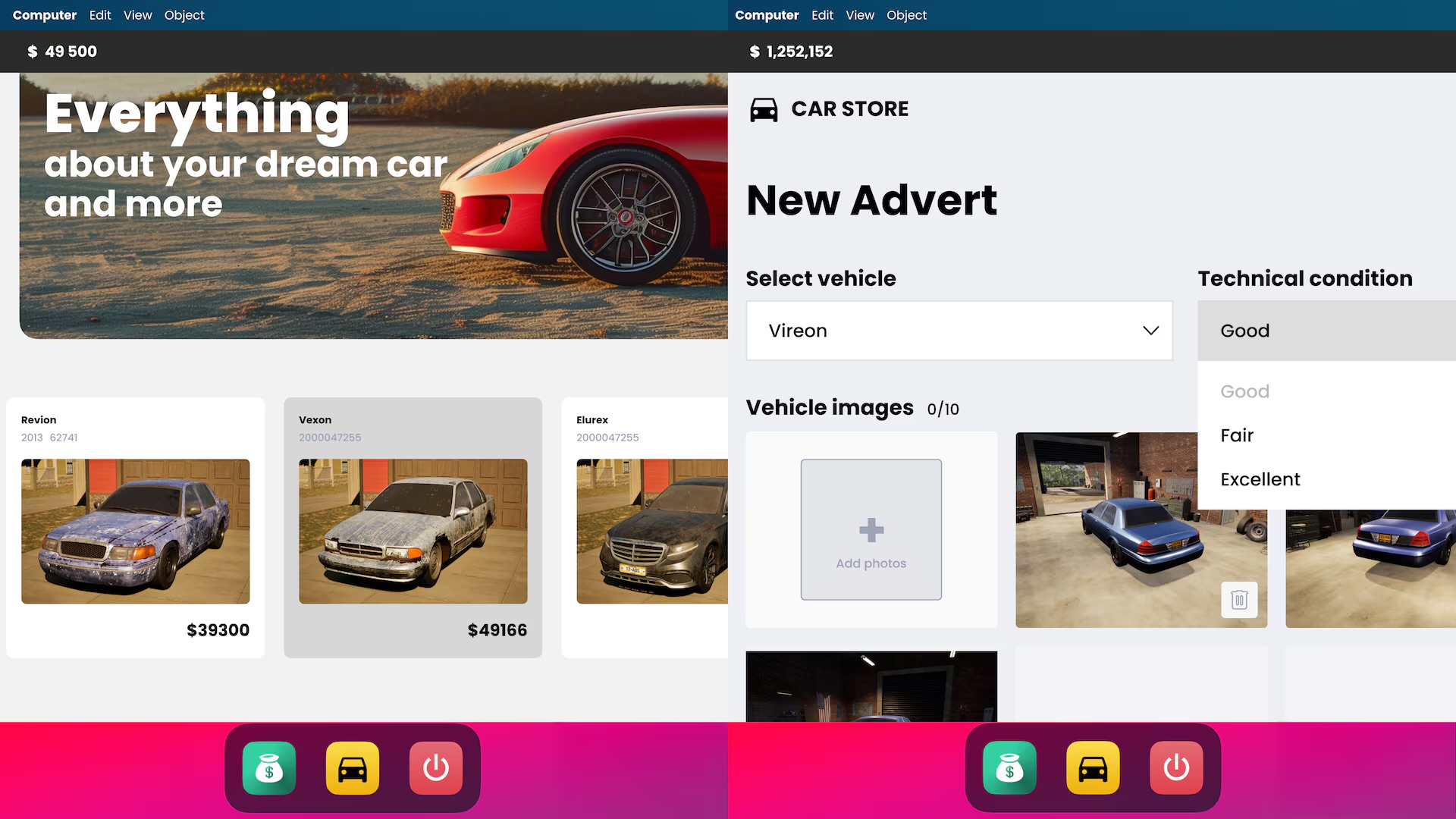 Car Dealer Garage Simulator 2026