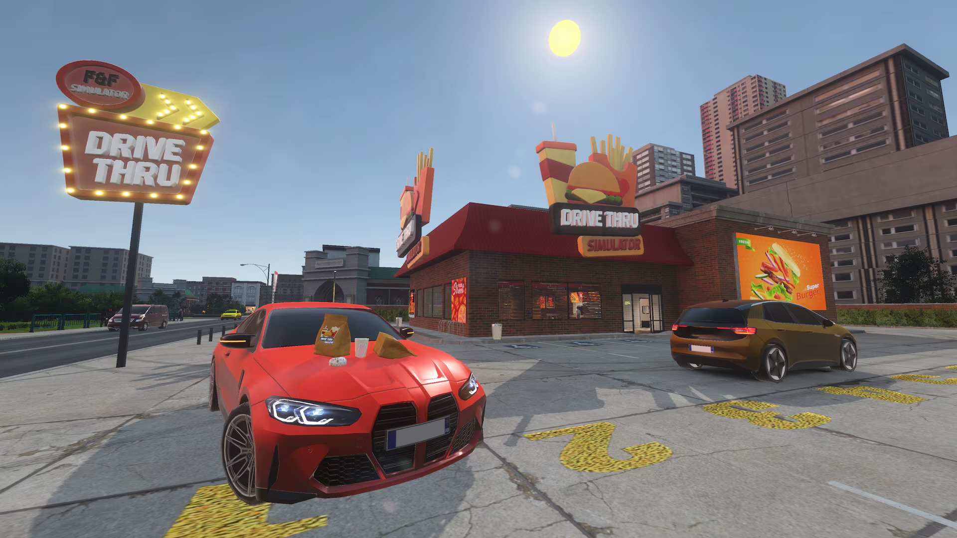 Drive Thru Fast Food Simulator