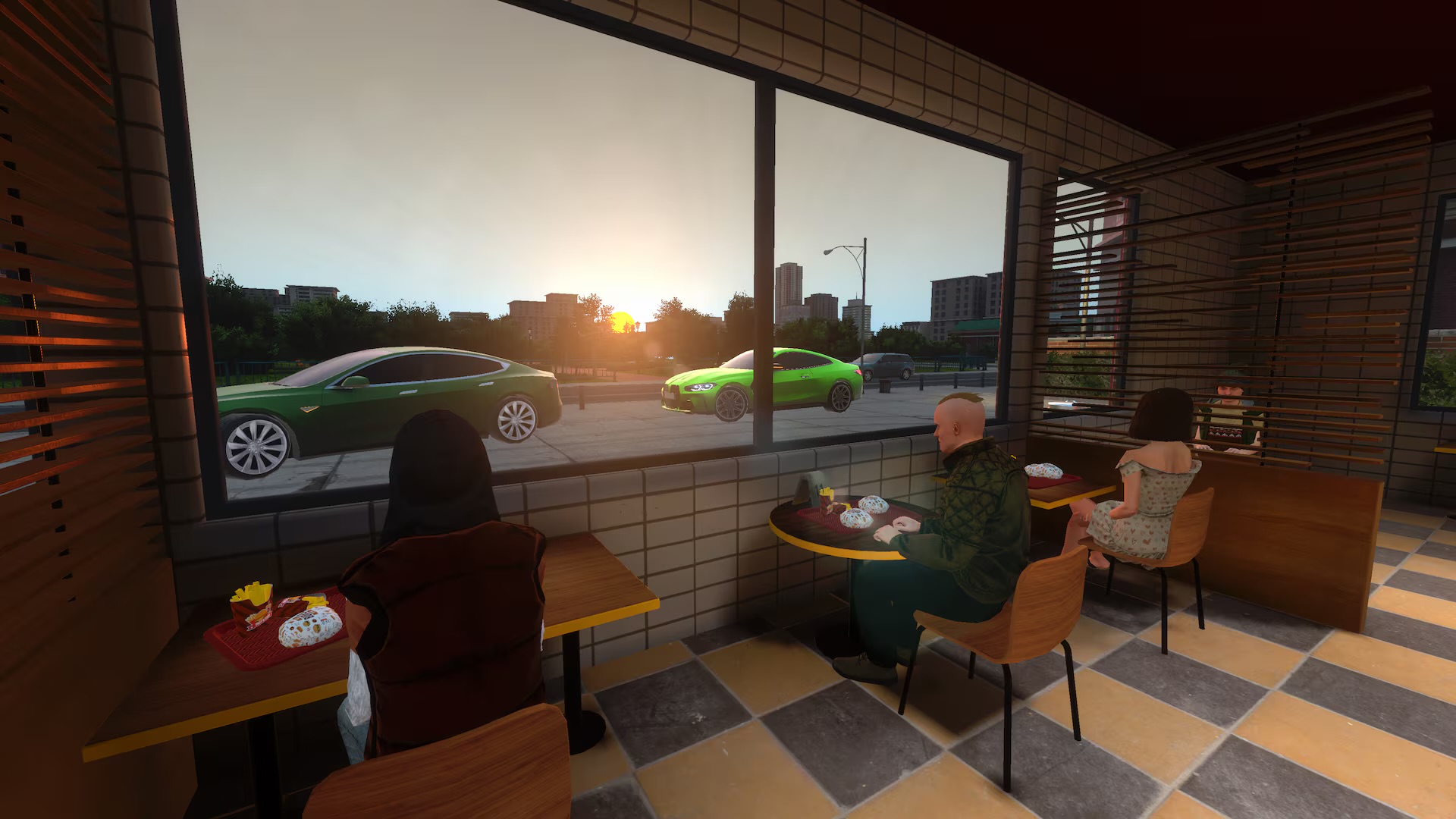 Drive Thru Fast Food Simulator