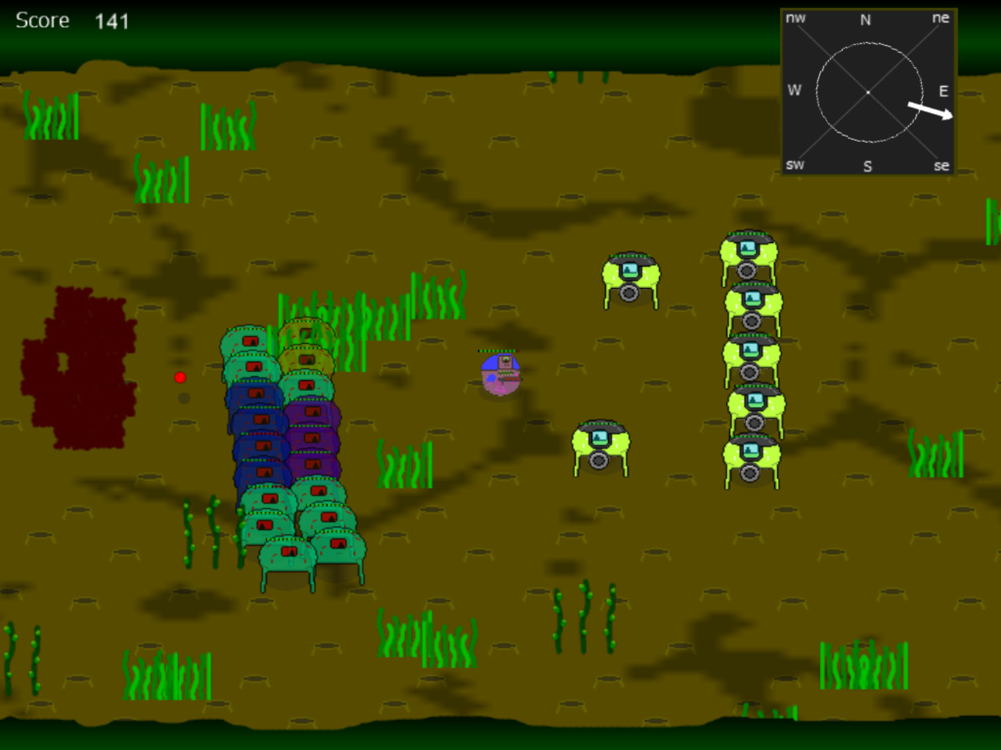 Displacement Arcade Game Box