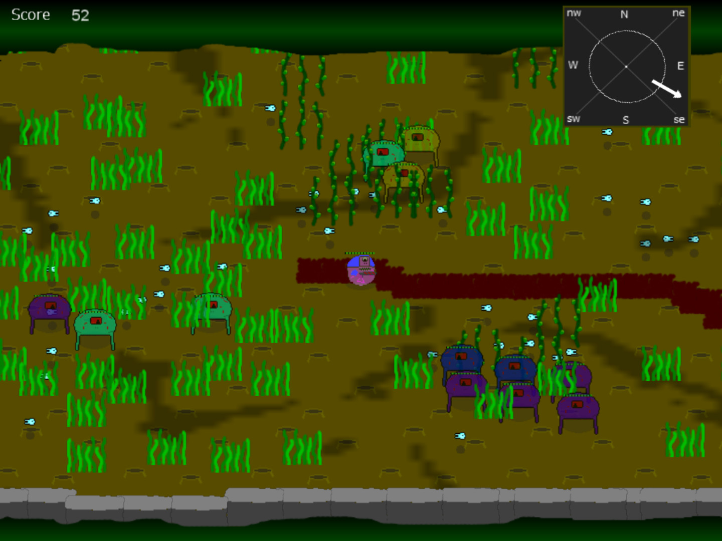 Displacement Arcade Game Box