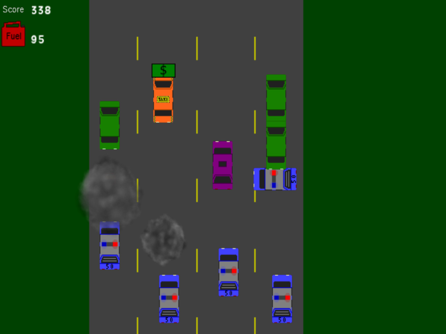 Displacement Arcade Game Box