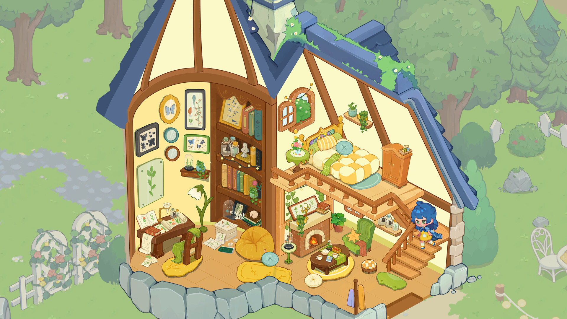 Blossom’s Grove: An English-learning Game