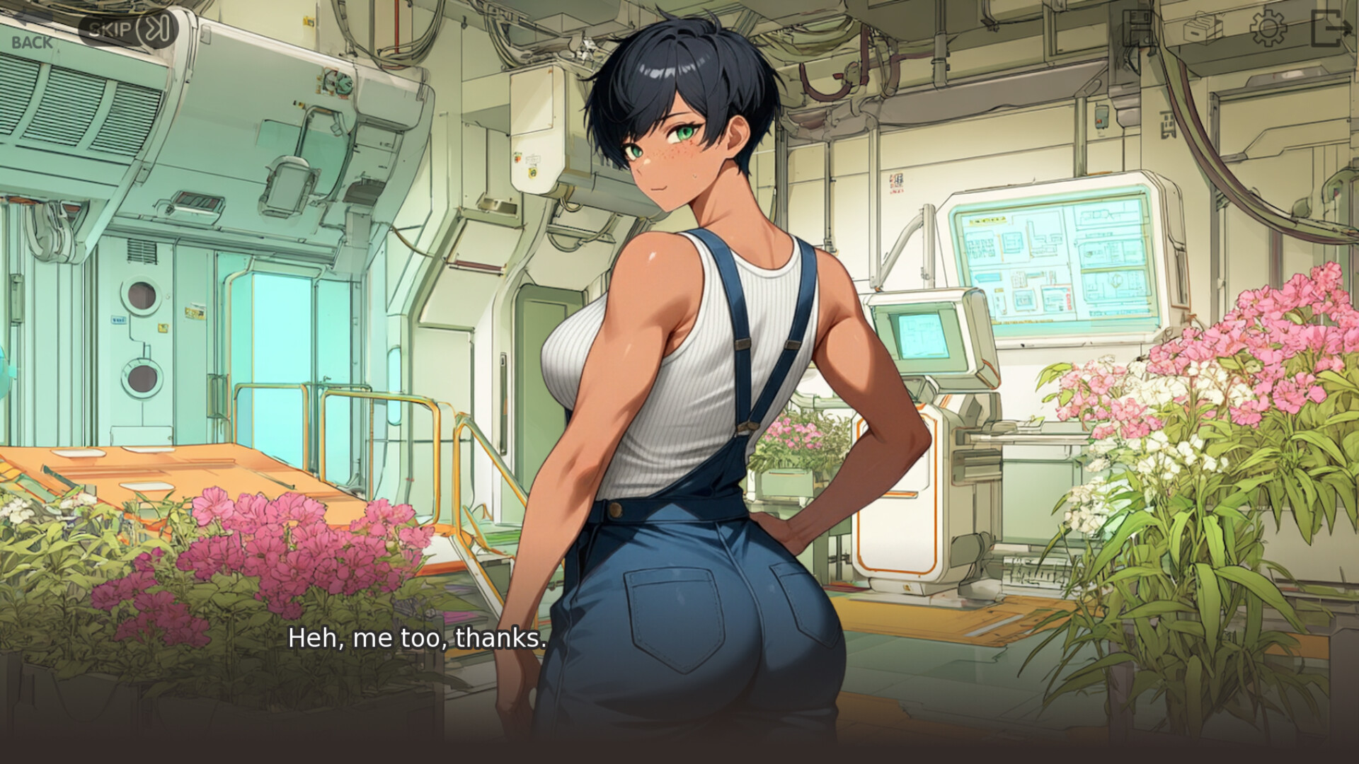 Tomboy Stranded in Space