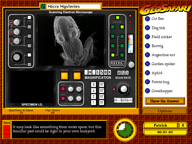 GeoSafari: Animals