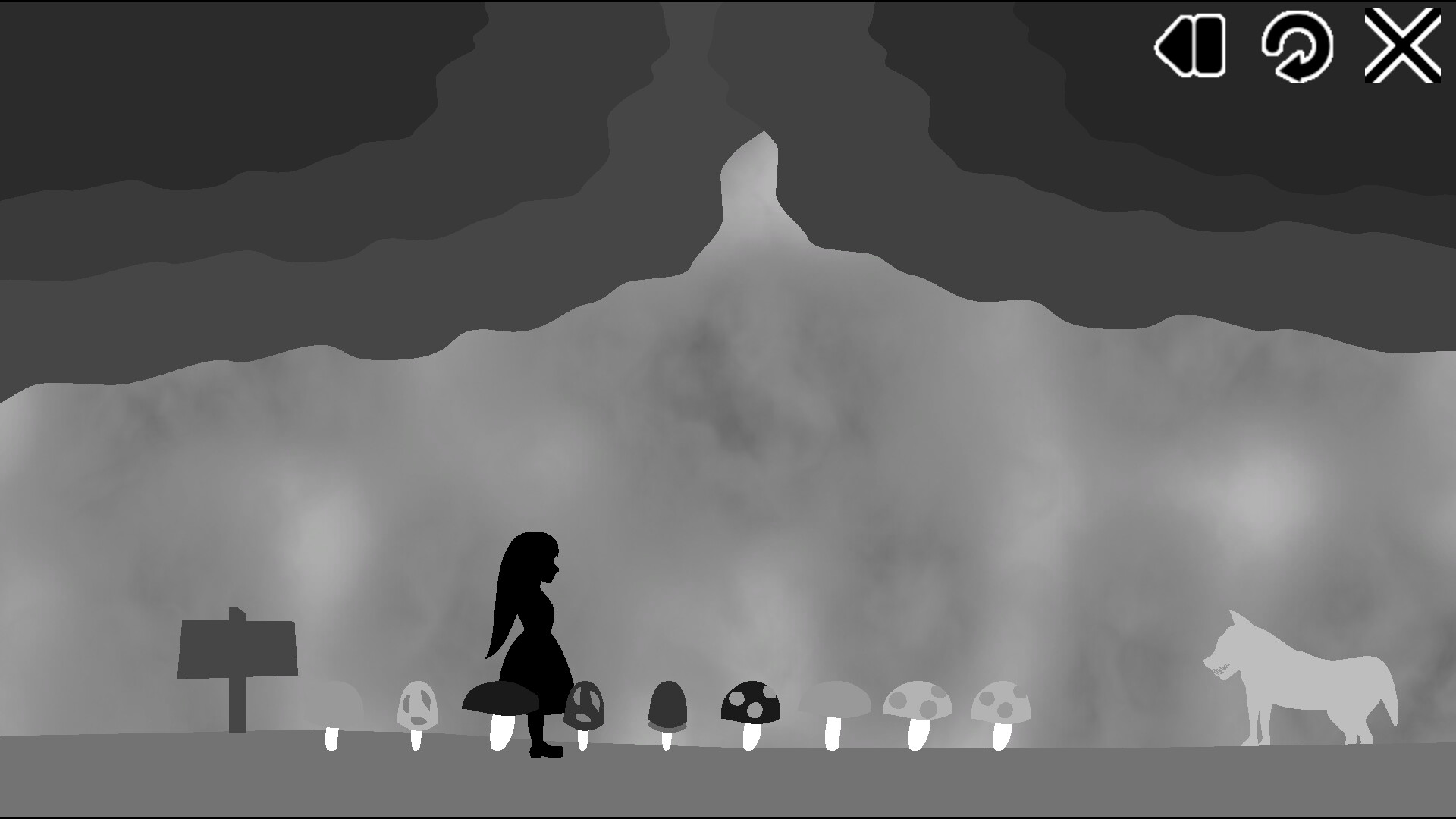 The Girl Walks Back