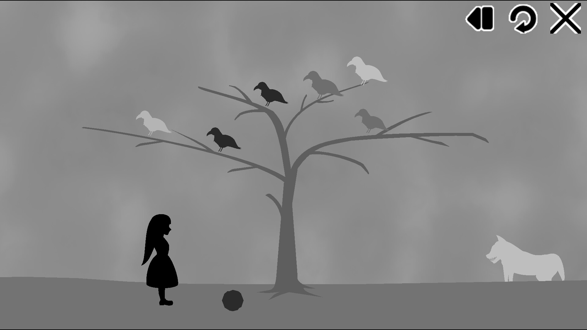 The Girl Walks Back