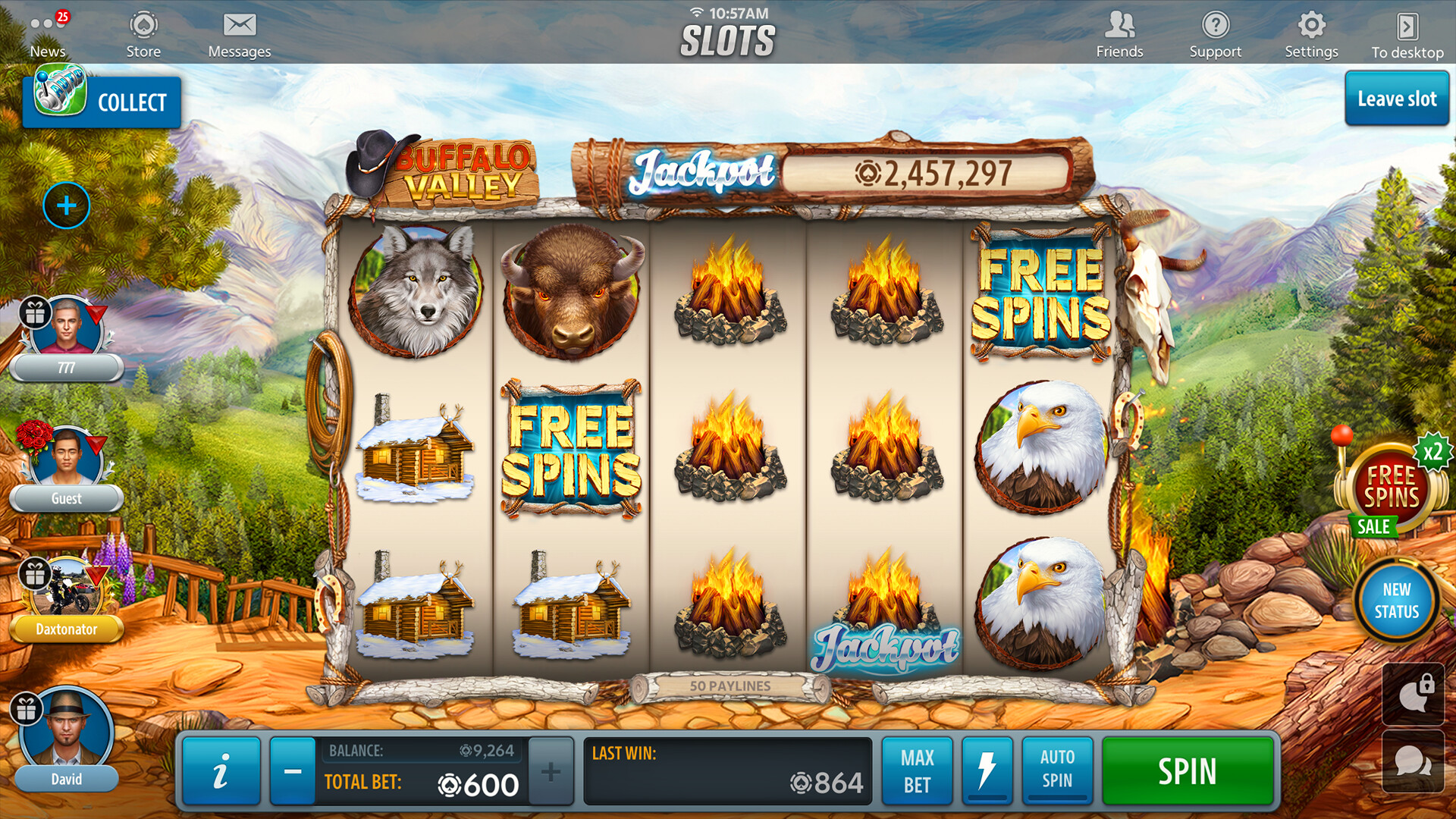 Jackpot Buffalo Slots
