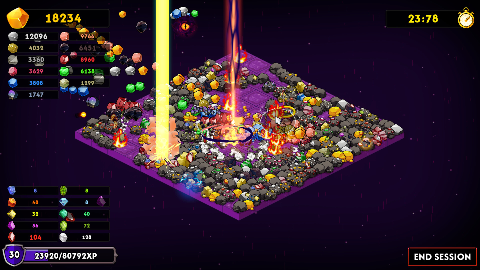 Keep on Mining!: Worlds