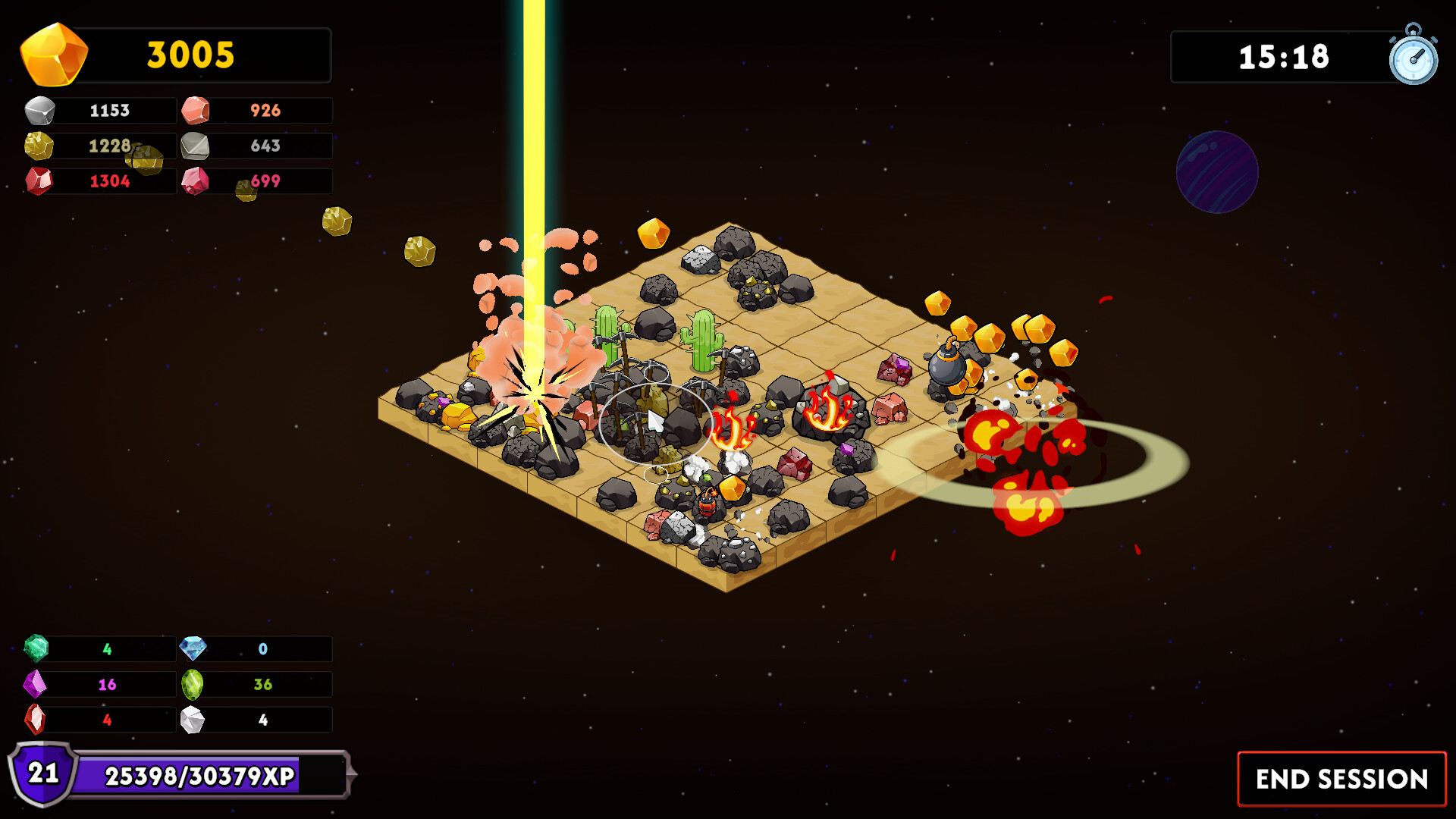 Keep on Mining!: Worlds