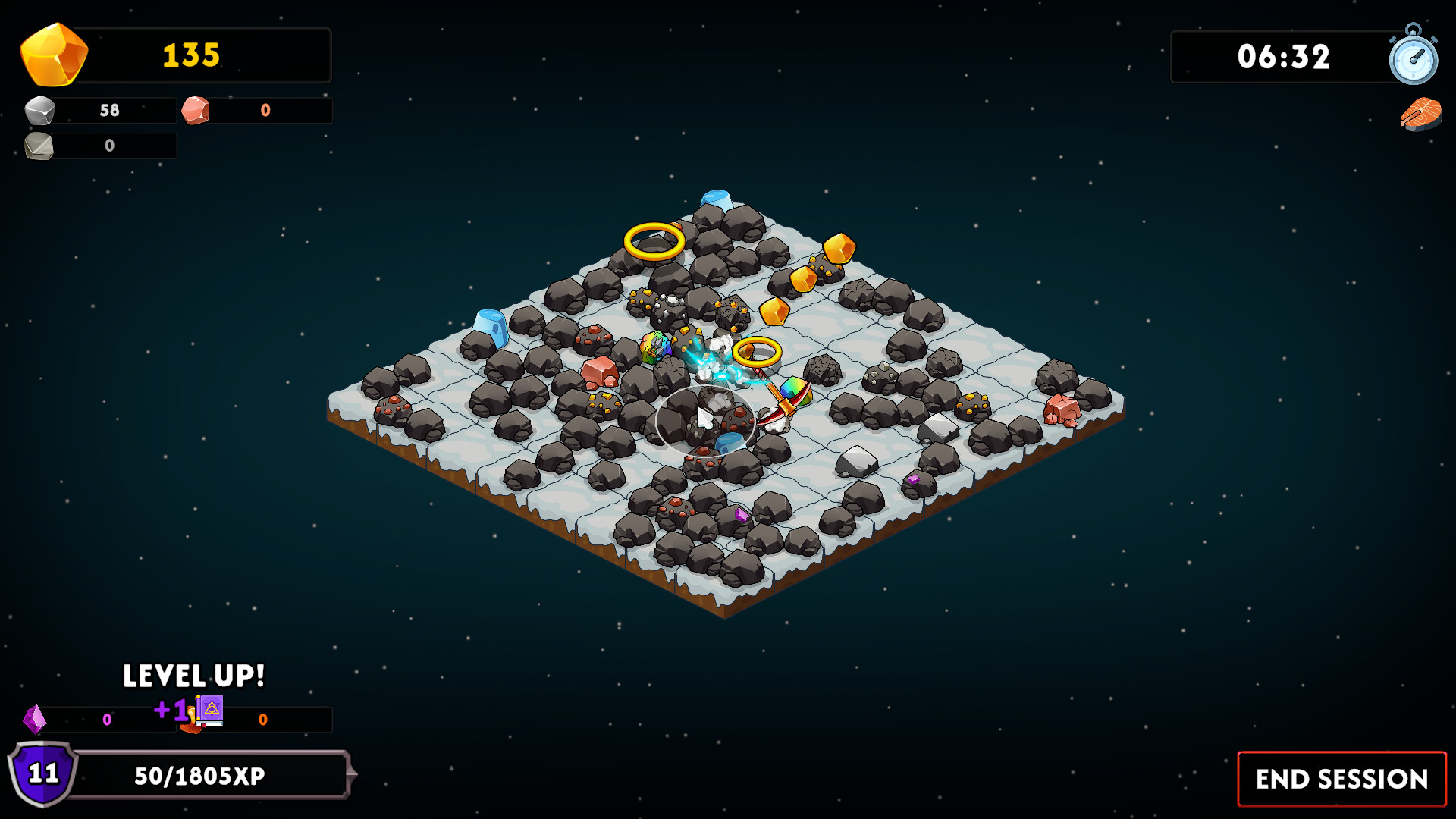 Keep on Mining!: Worlds