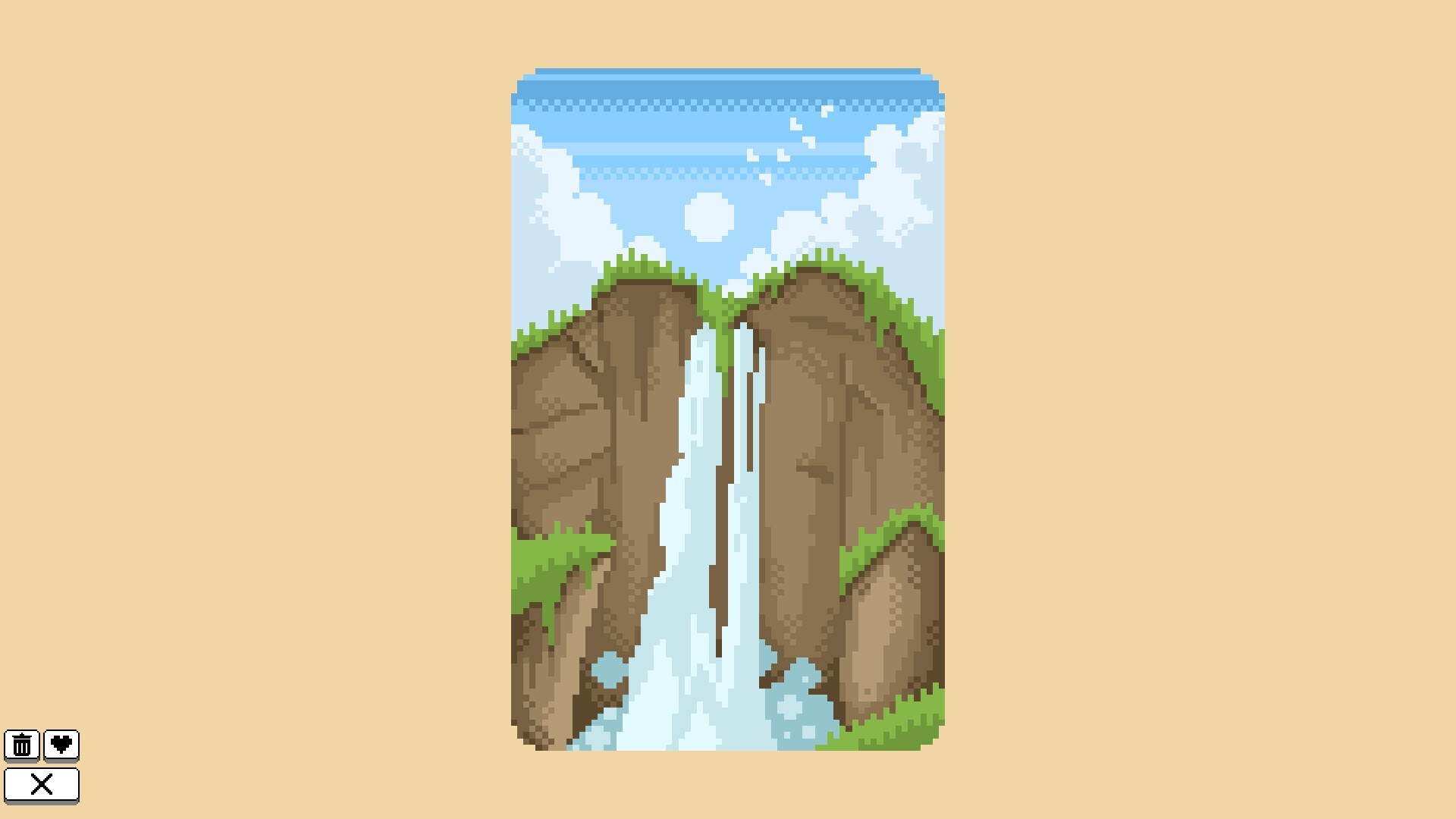 Coloring Pixels: Natural Wonders