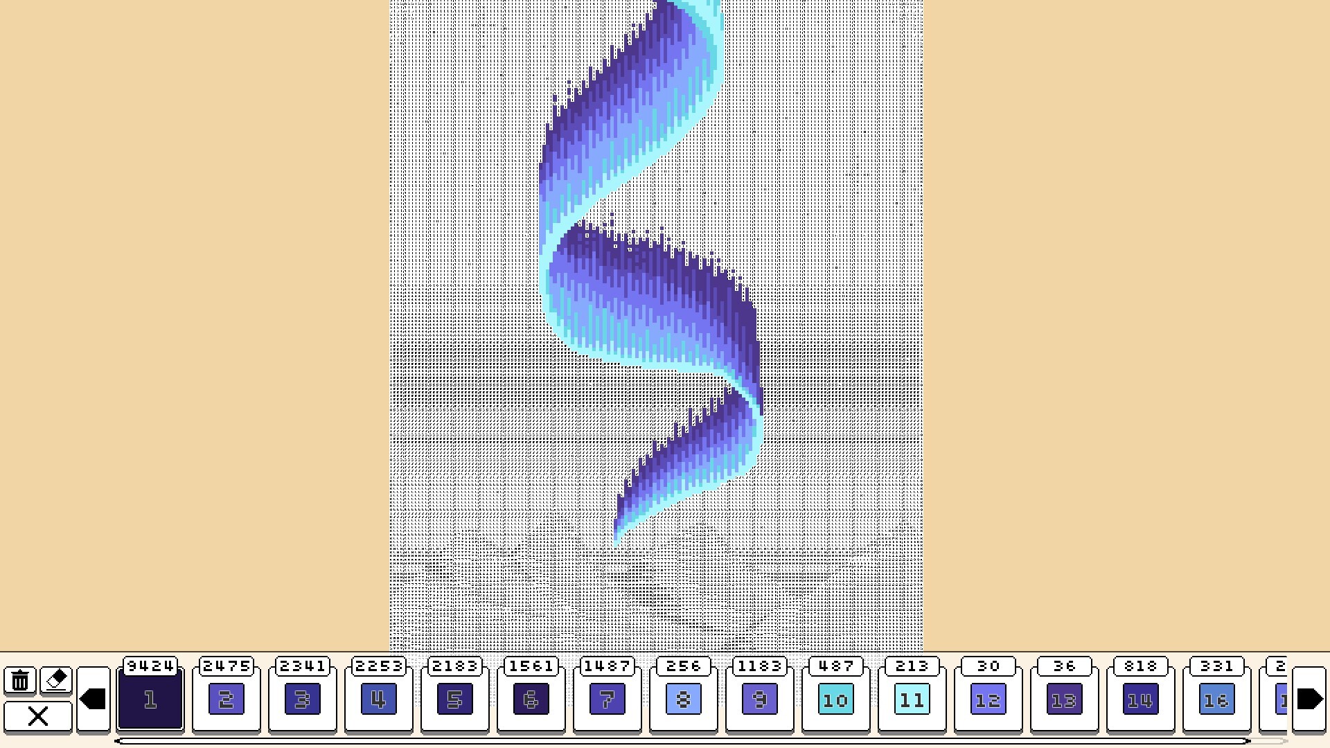 Coloring Pixels: Natural Wonders