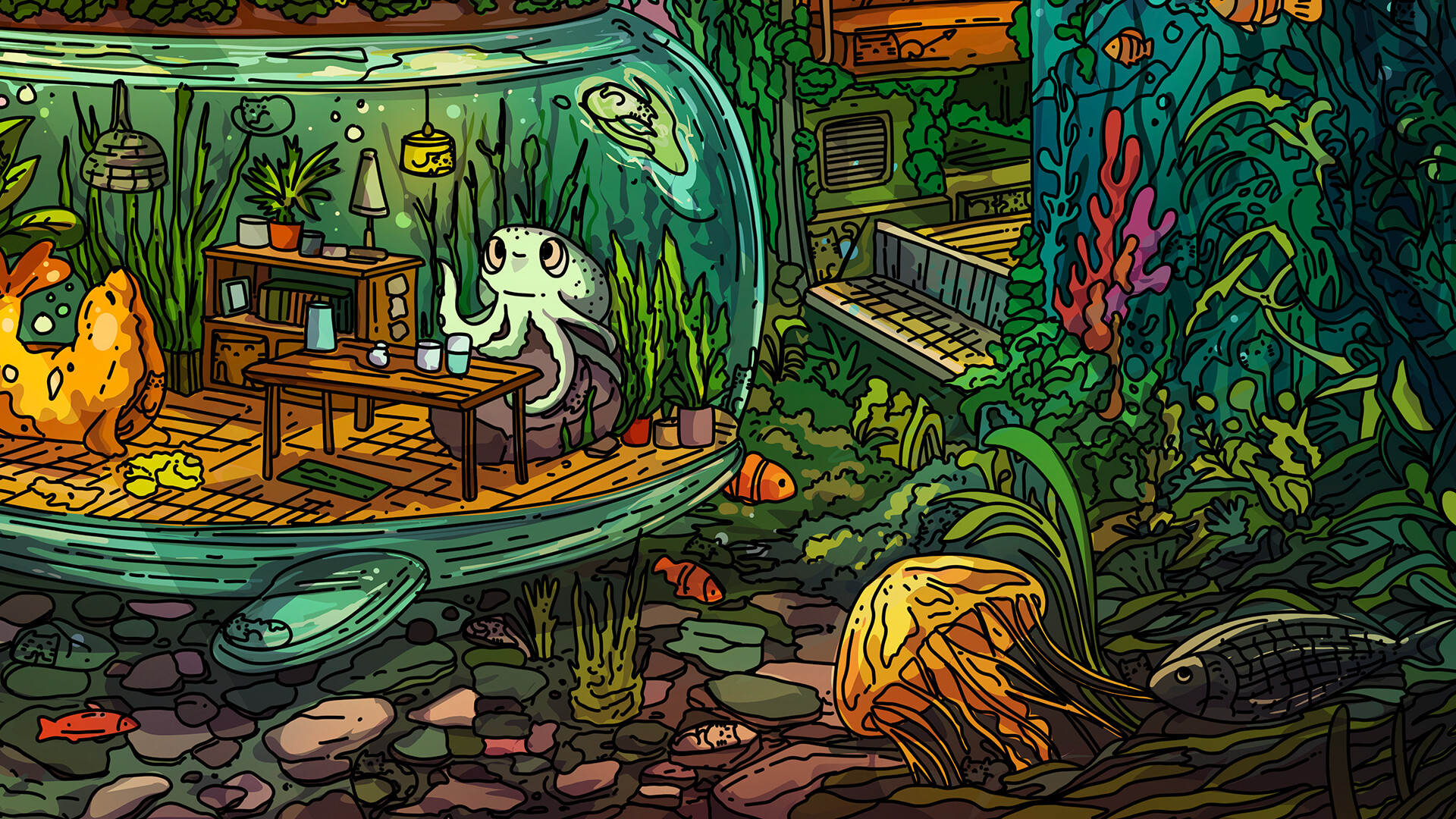100 Undersea Cats