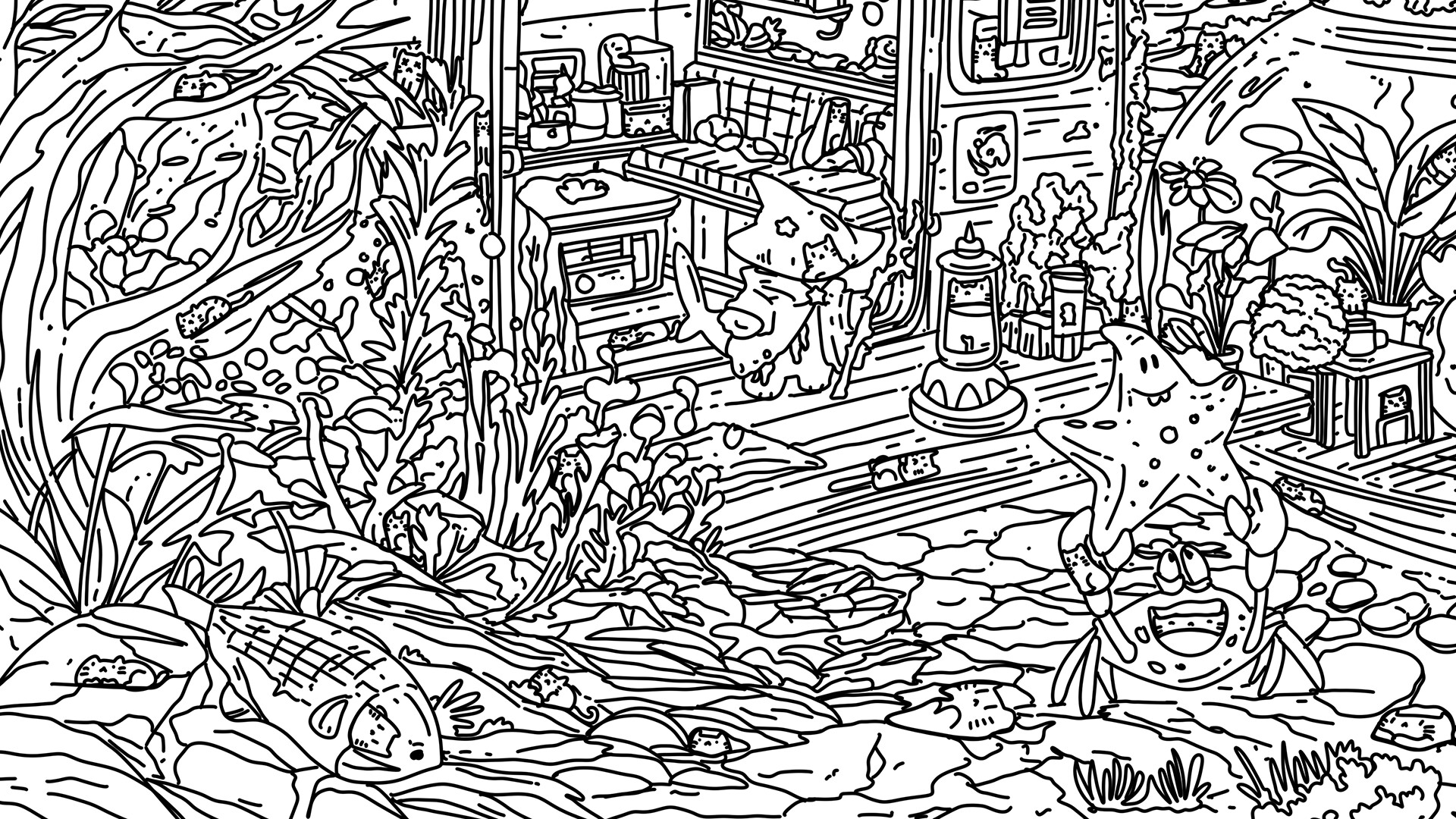 100 Undersea Cats