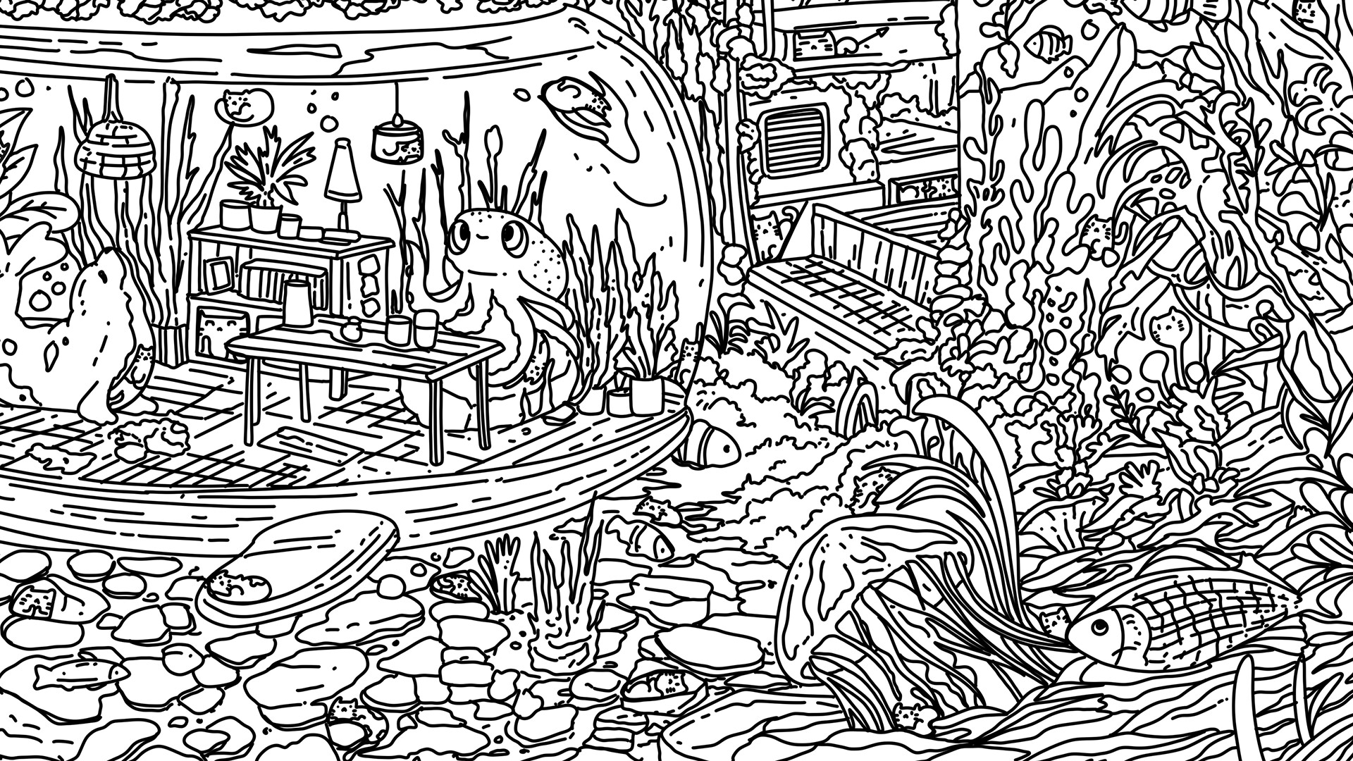 100 Undersea Cats