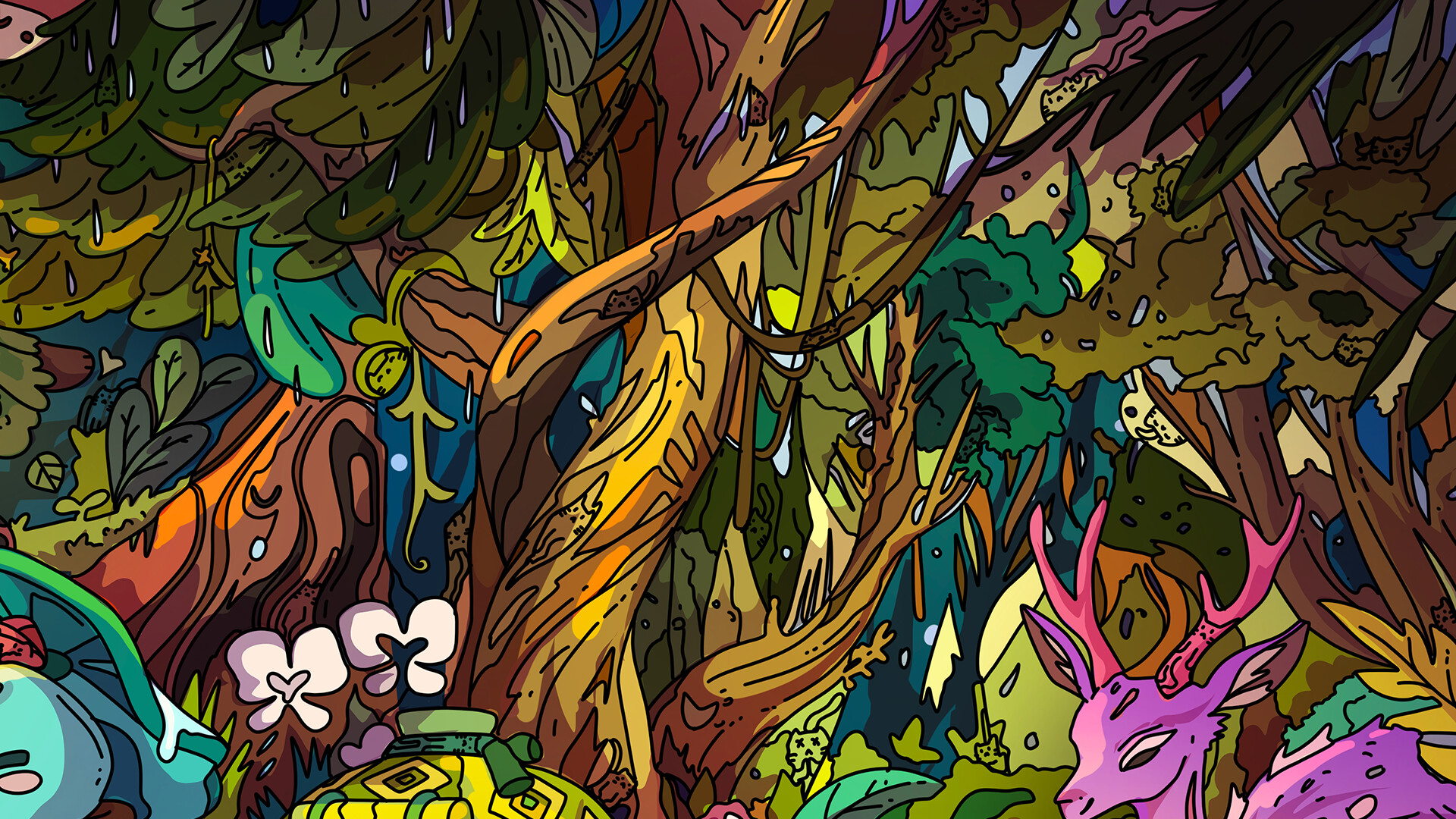 100 Mystic Cats