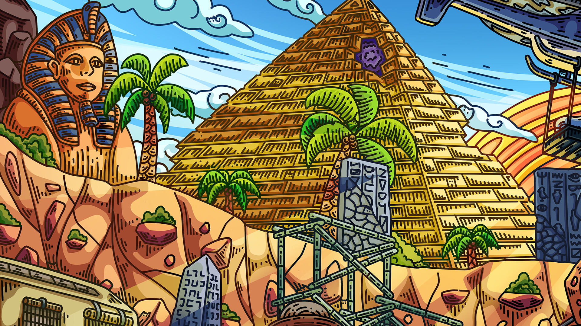 100 Archeology Cats