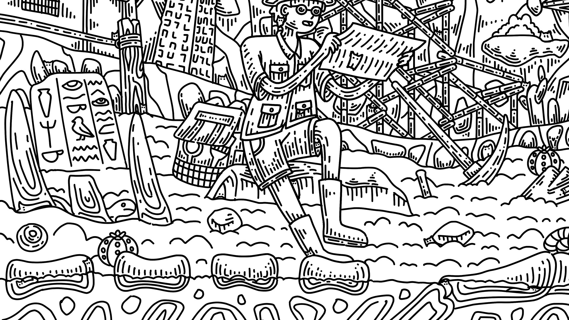 100 Archeology Cats