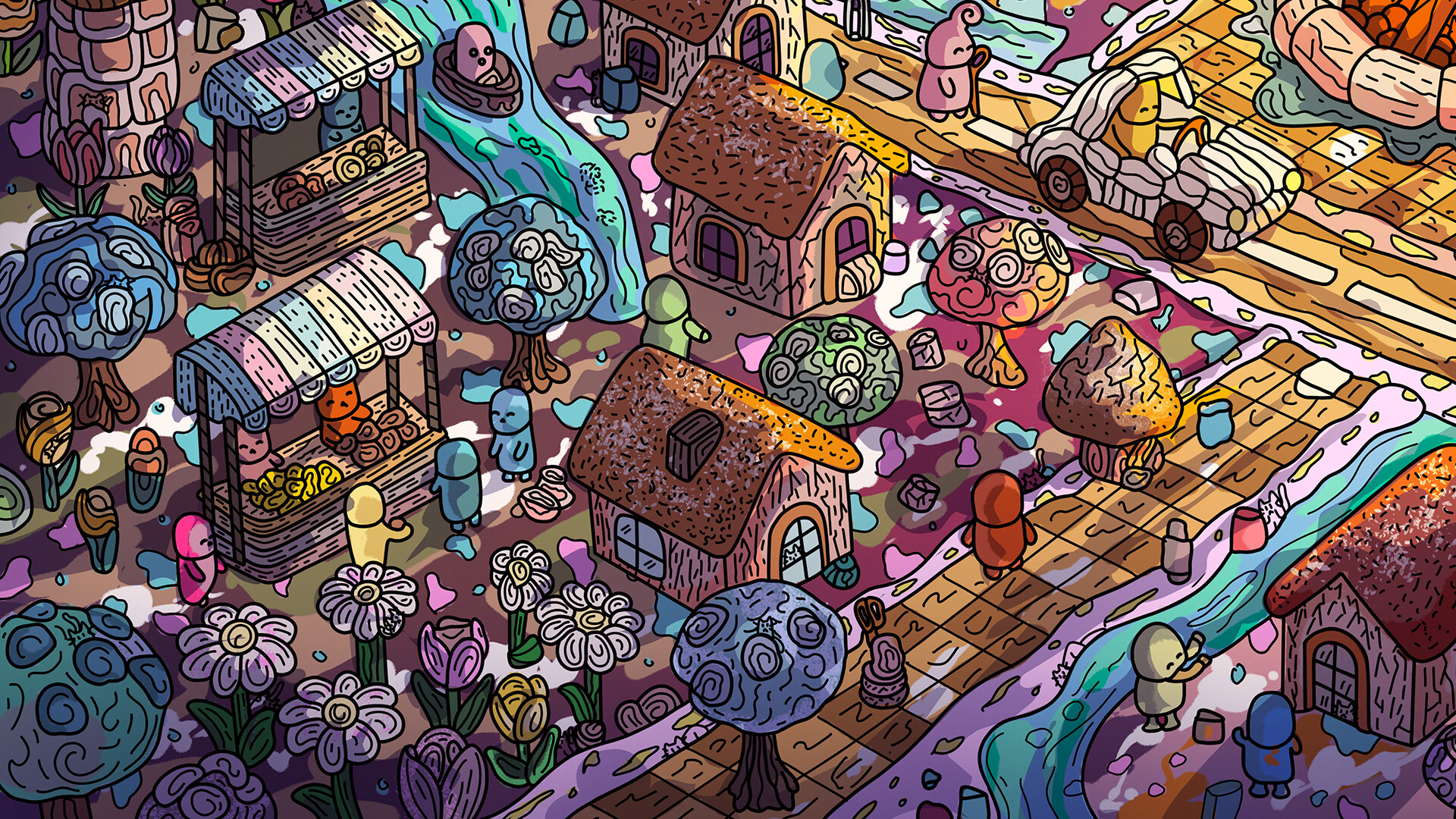 100 Marshmallow Cats