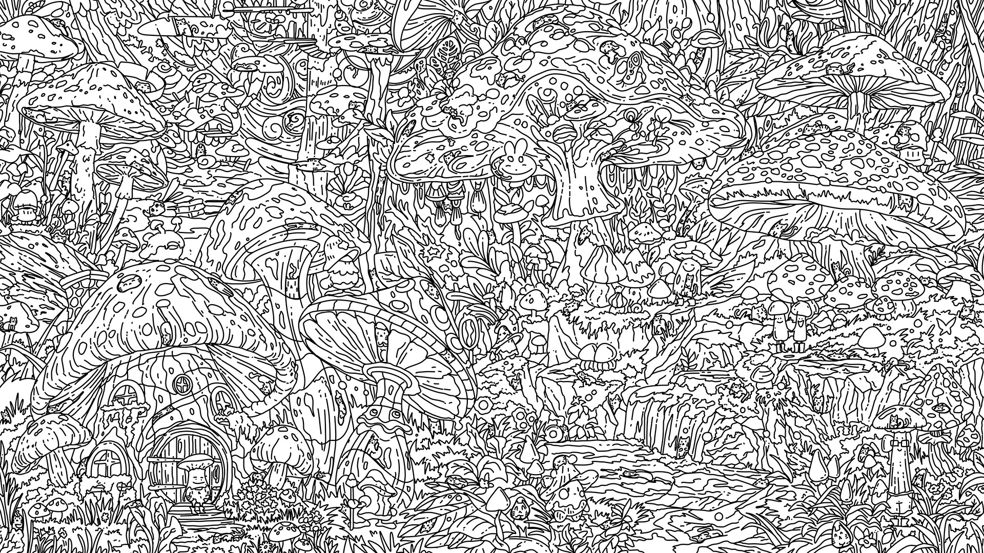 100 Mushroom Cats