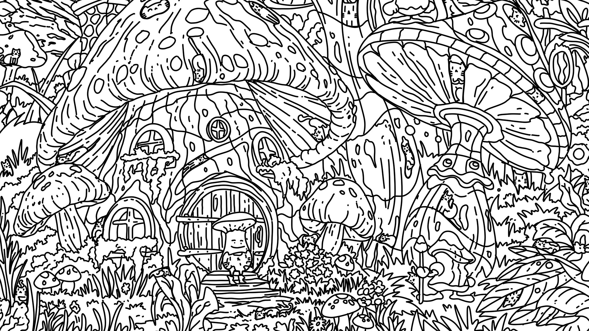 100 Mushroom Cats