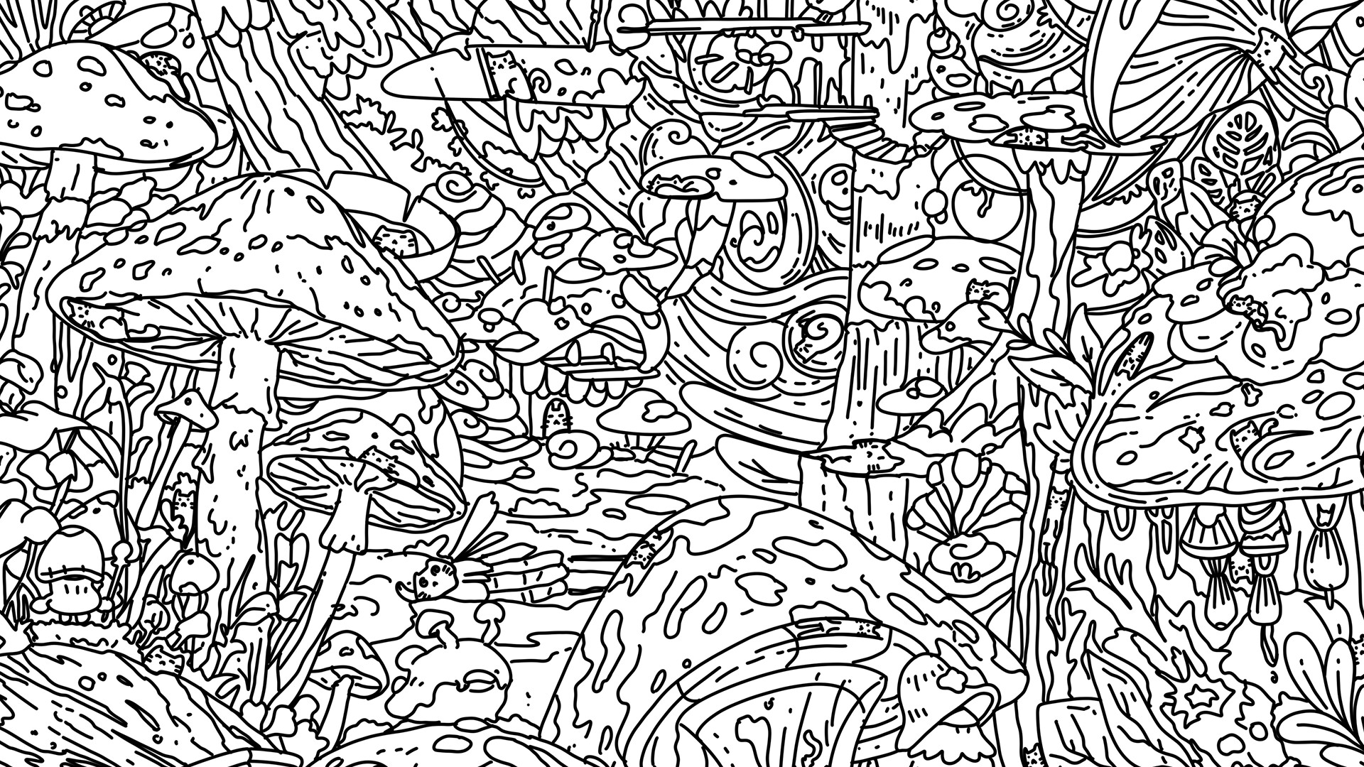 100 Mushroom Cats